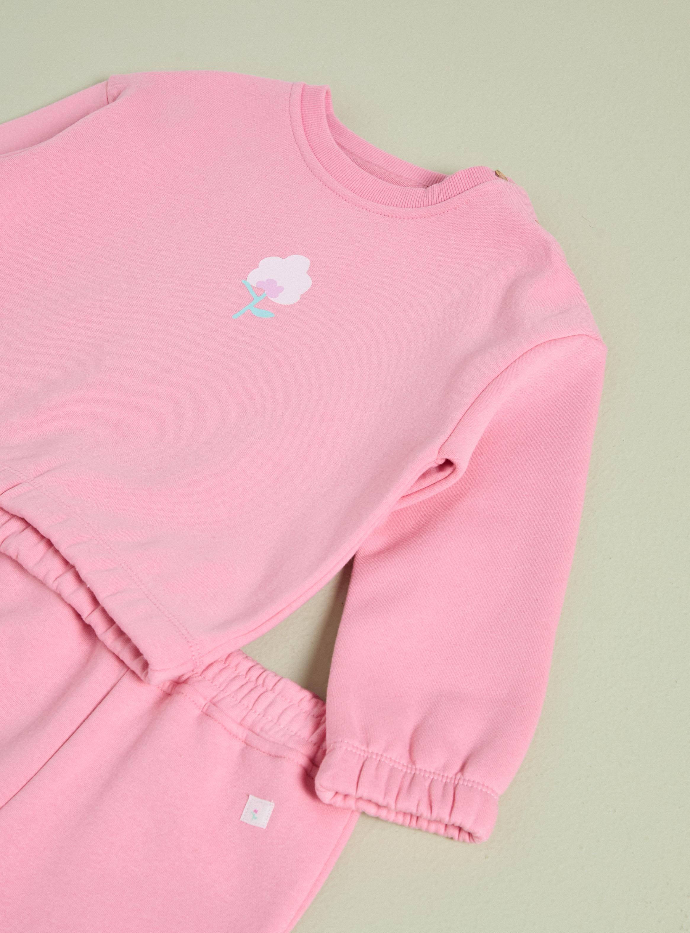 Buzo con Detalle en el Frente y Elástico en la Cintura-3