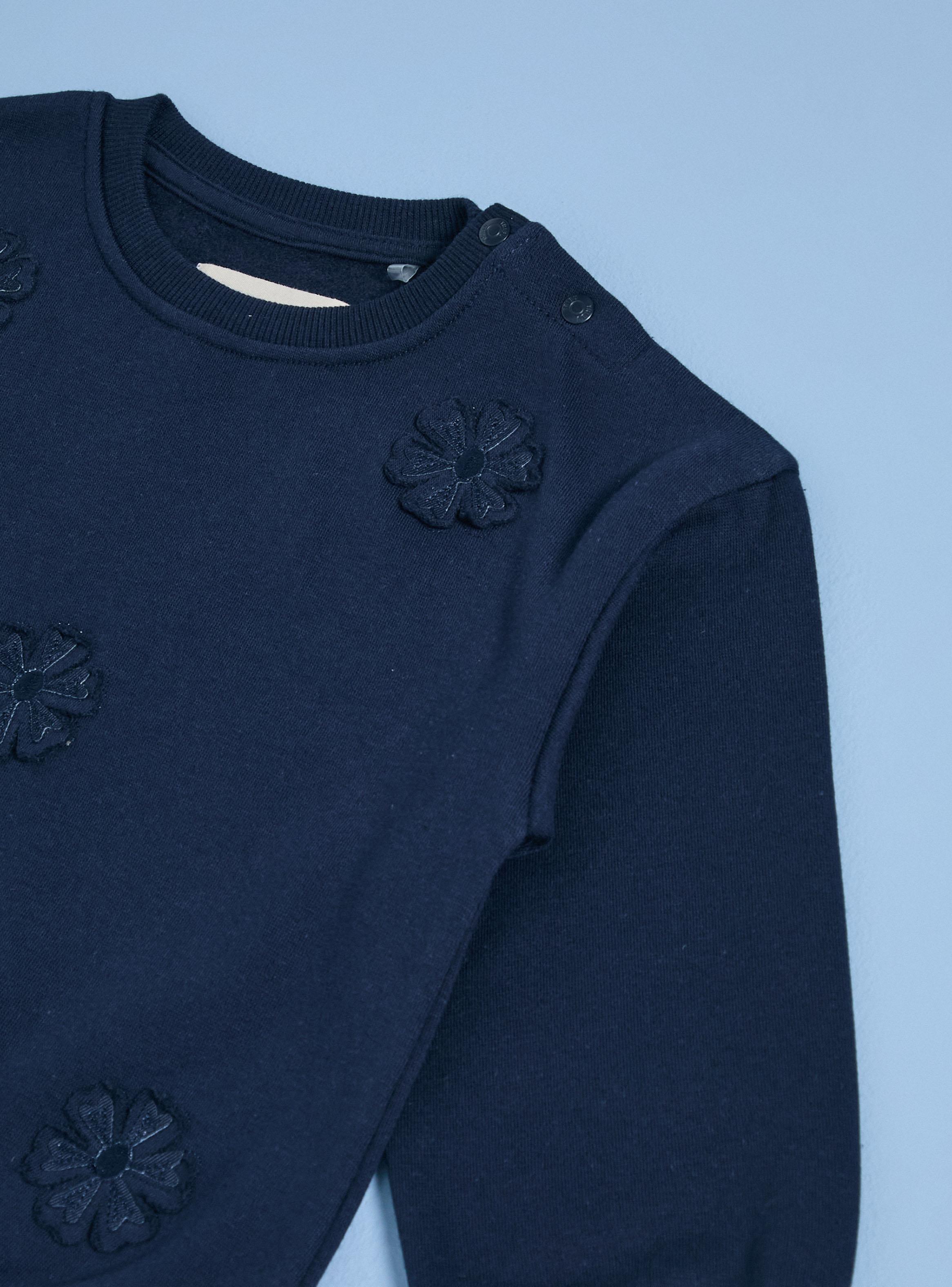 Polerón Aplicaciones de Flores a Tono-3