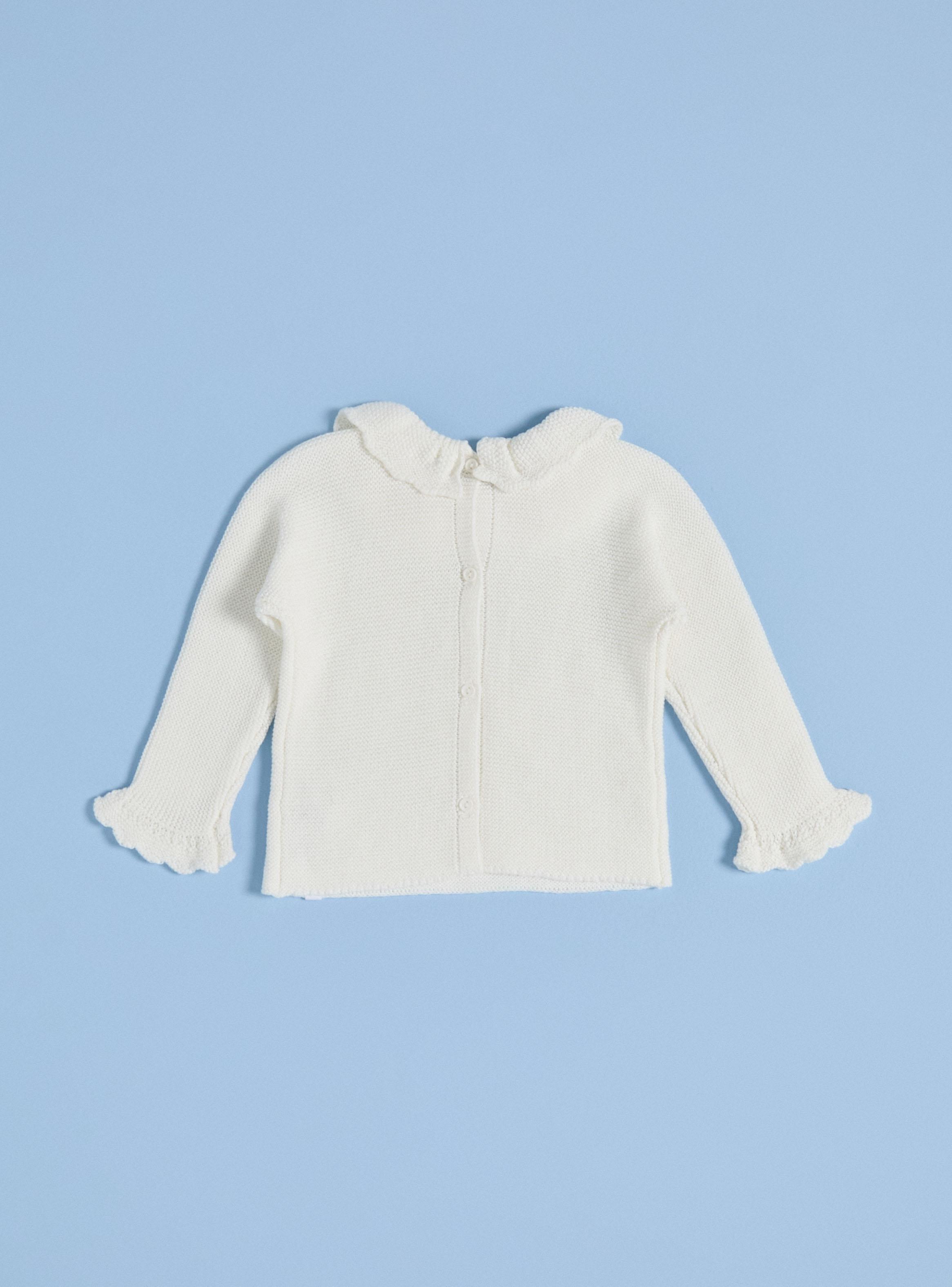 Sweater con Cuello Bobo y Detalle en Mangas-2