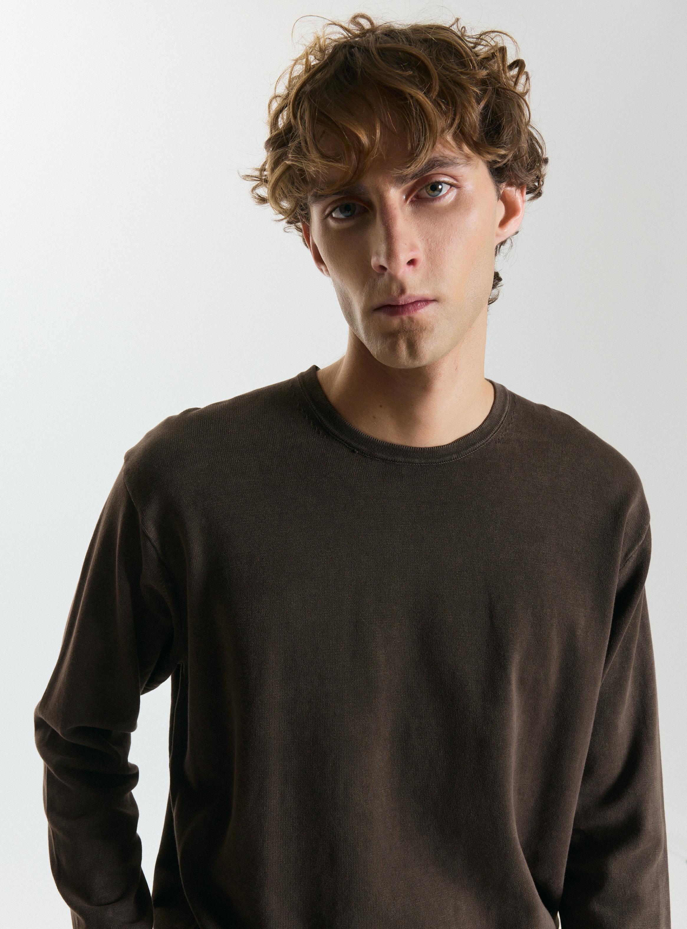 Sweater Cuello Redondo Algodón-2