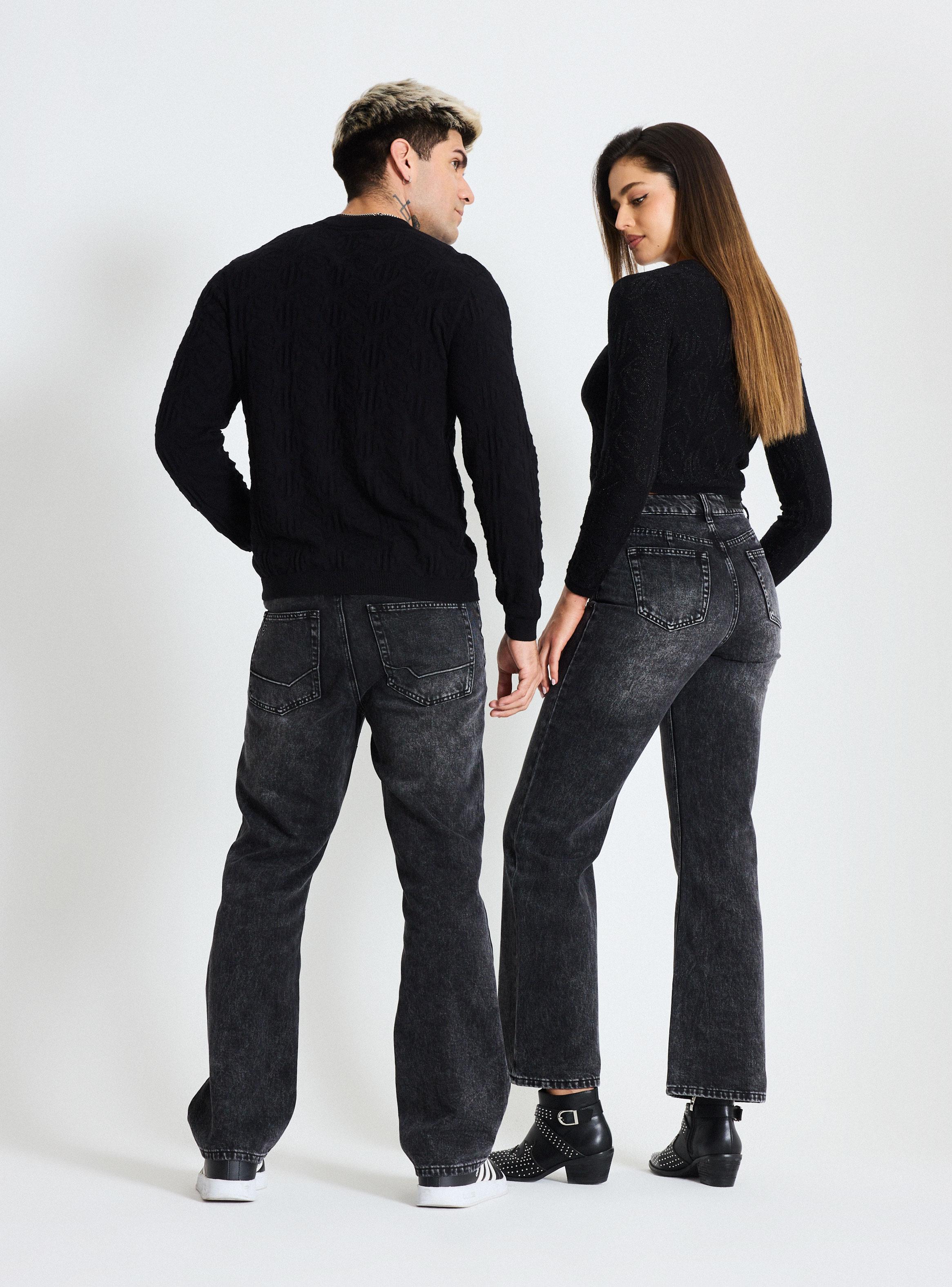 Sweater Tejido Jacquard Con Logo Couple-5