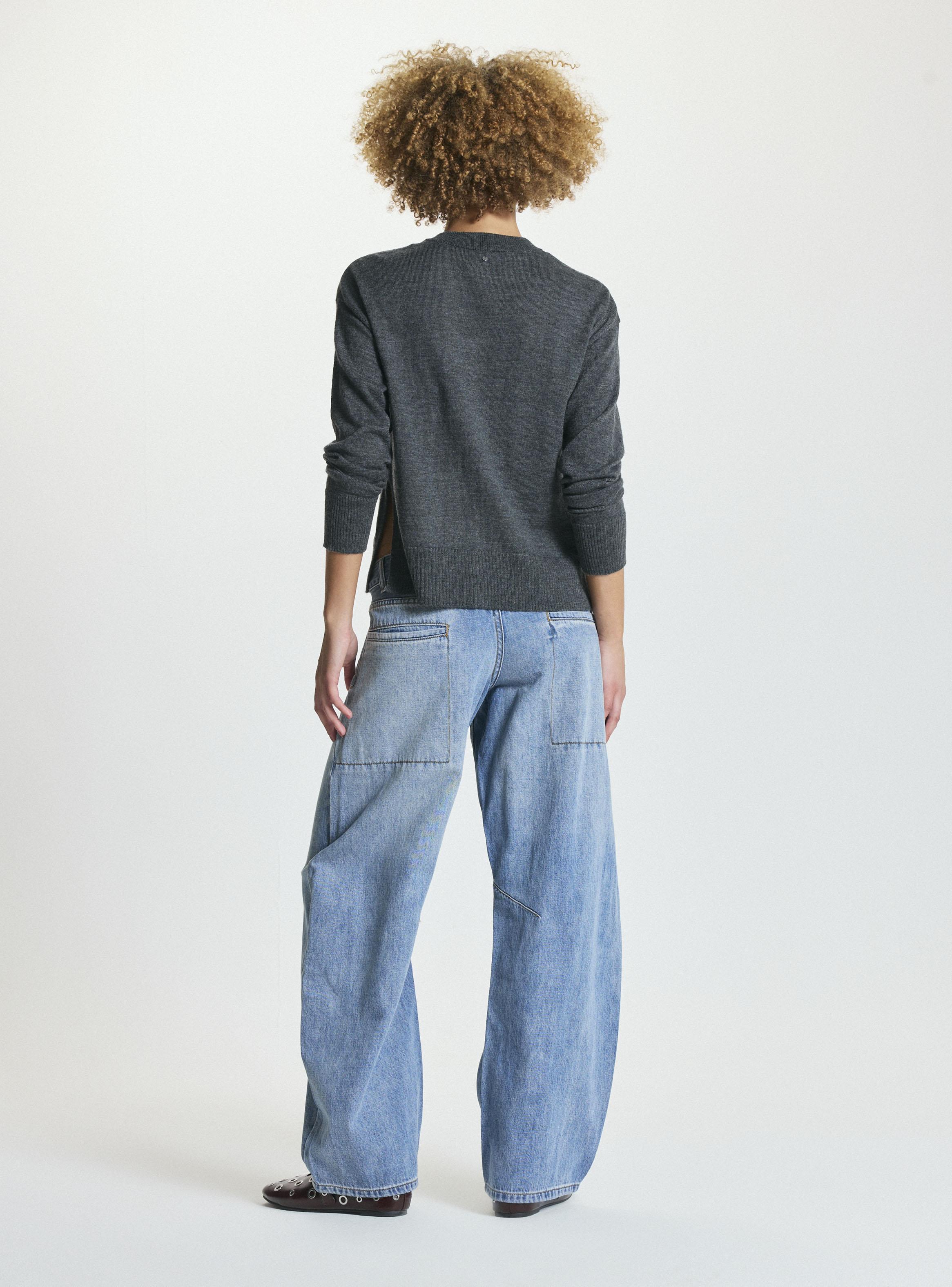 Jeans Balloon Tiro Medio-5