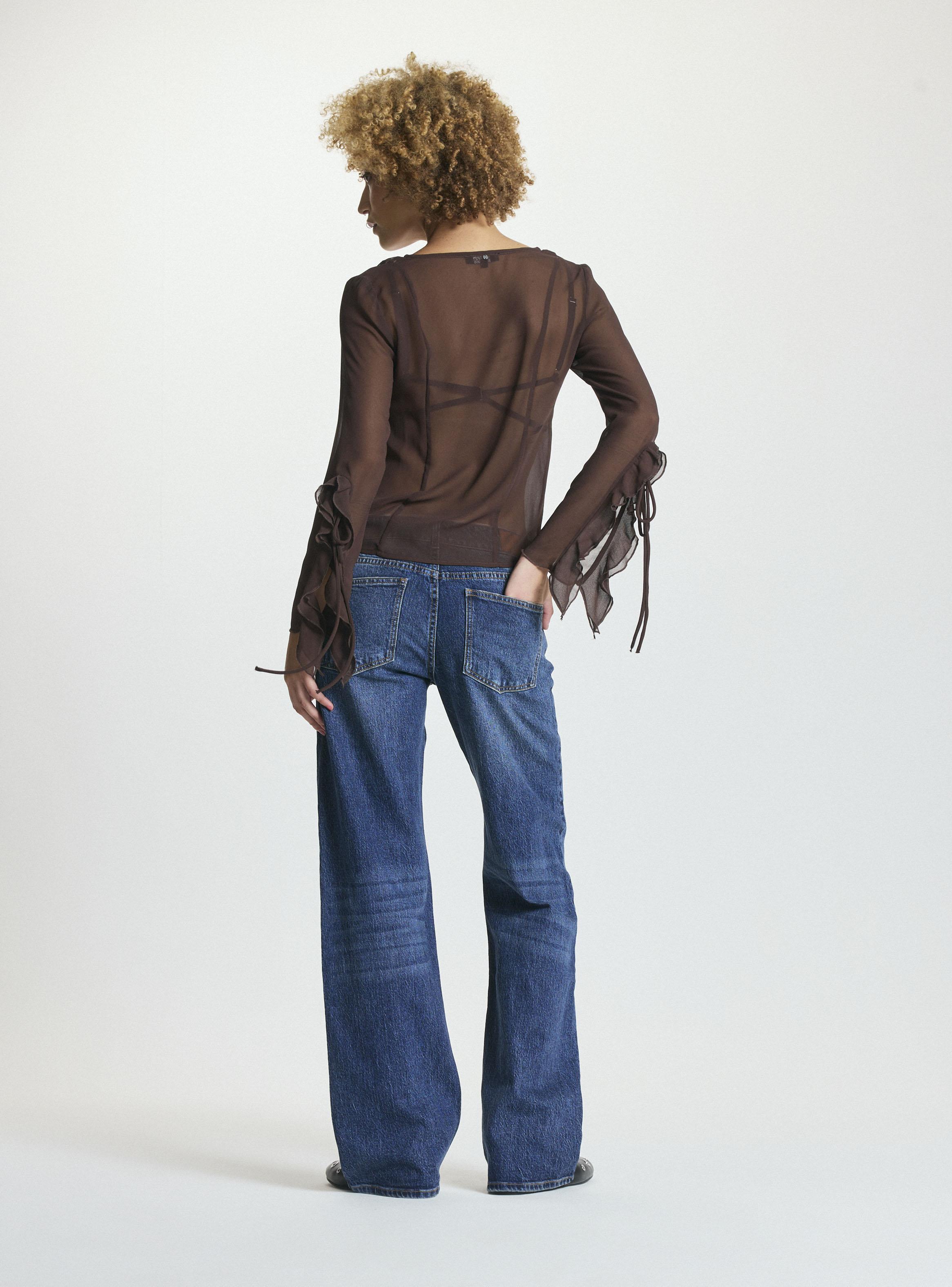 Jeans Wide Leg Tiro Bajo-5