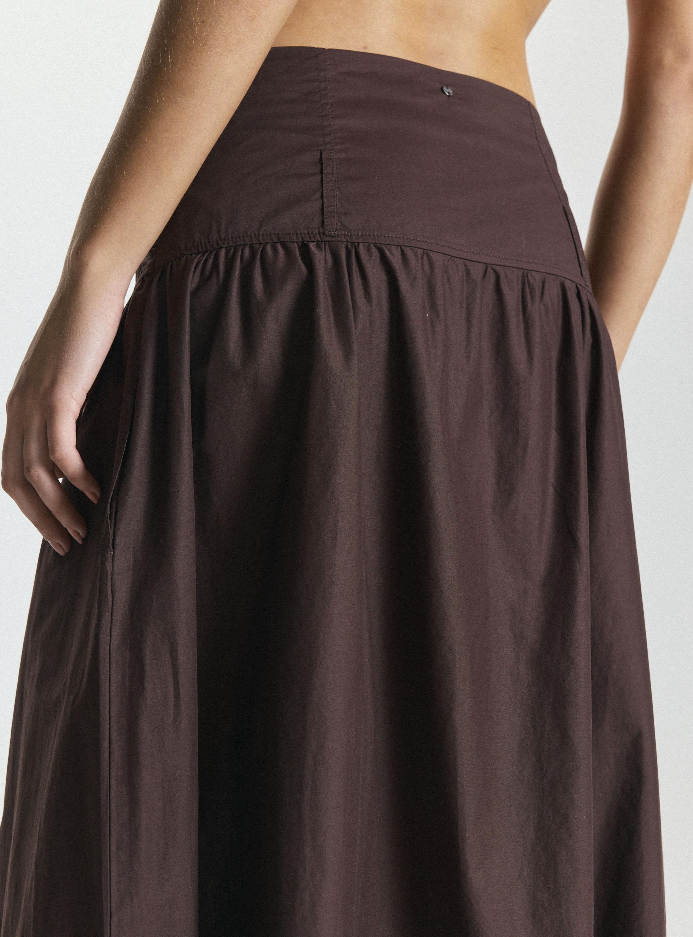 Falda Larga Pliegues-3