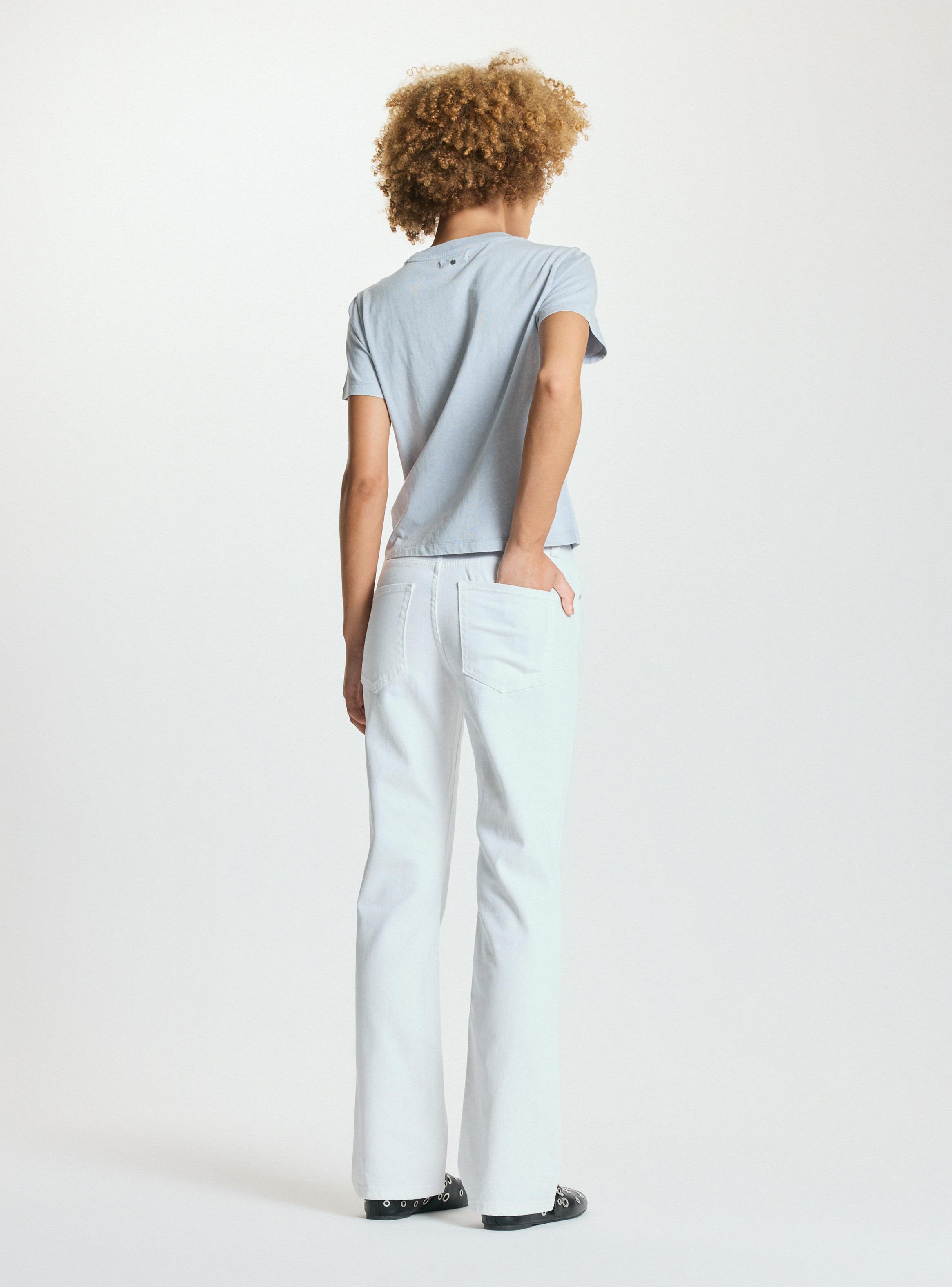 Jeans Straight Blanco-5