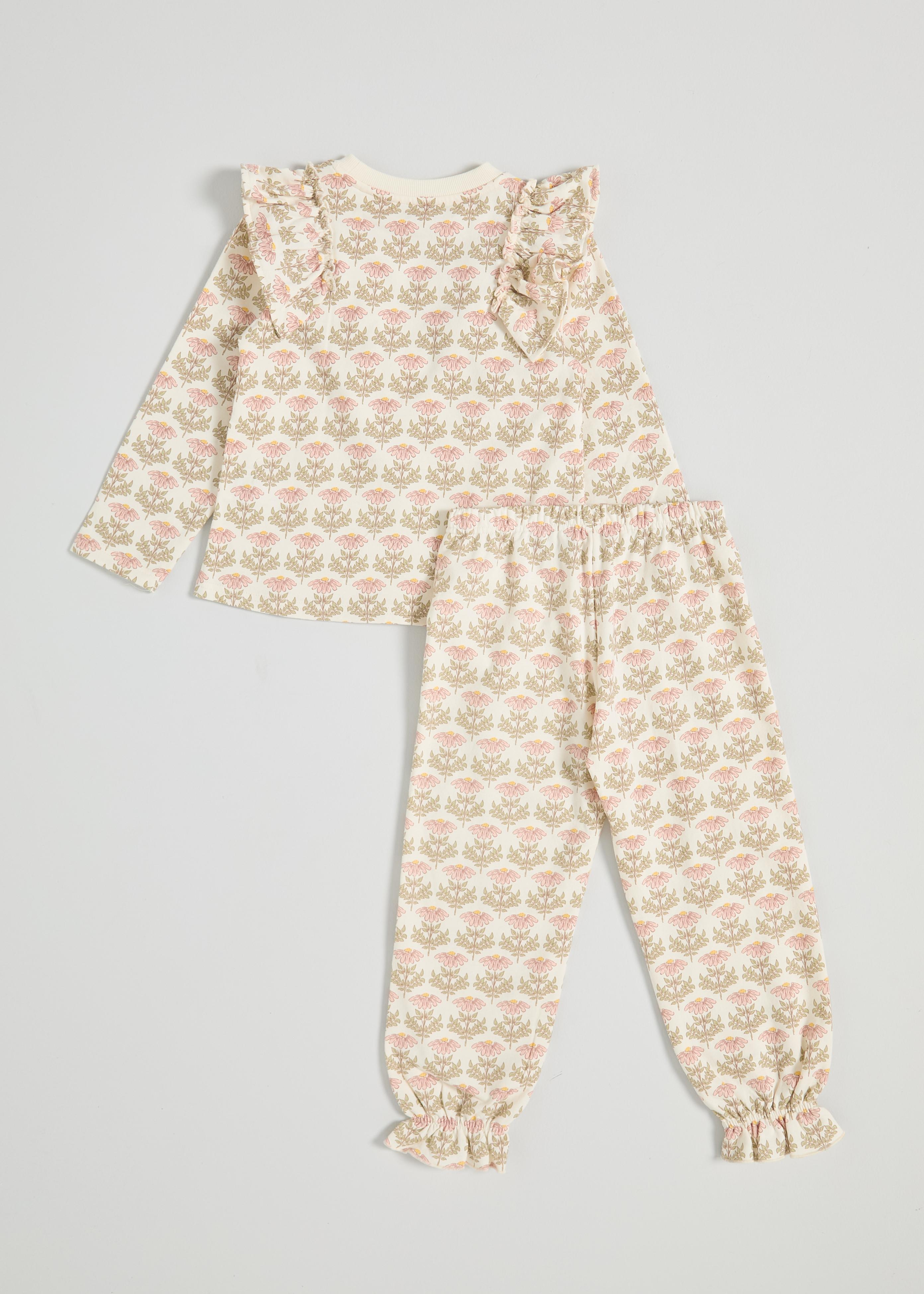 Pijama Full Print con Vuelos en V-2