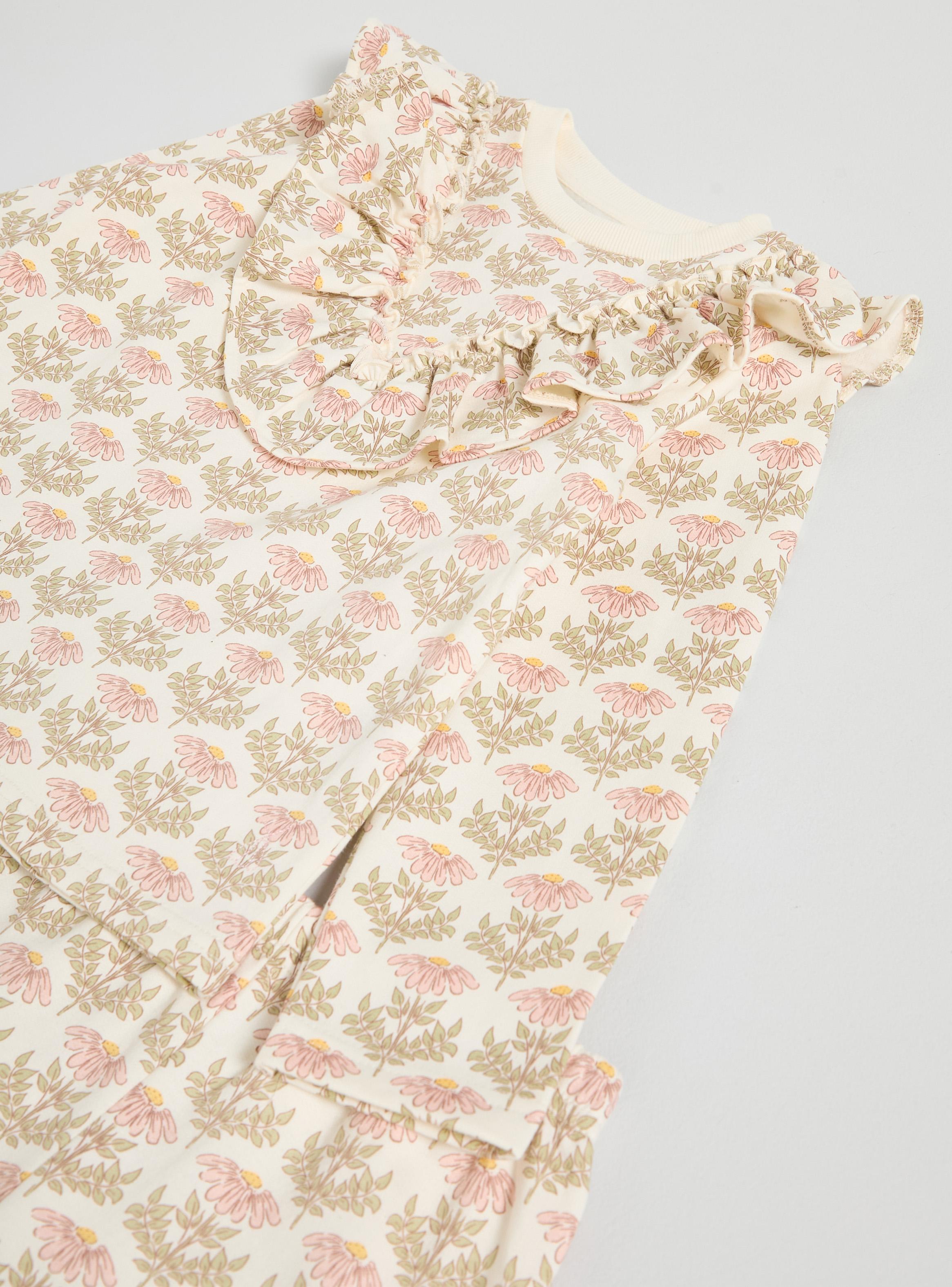 Pijama Full Print con Vuelos en V-3