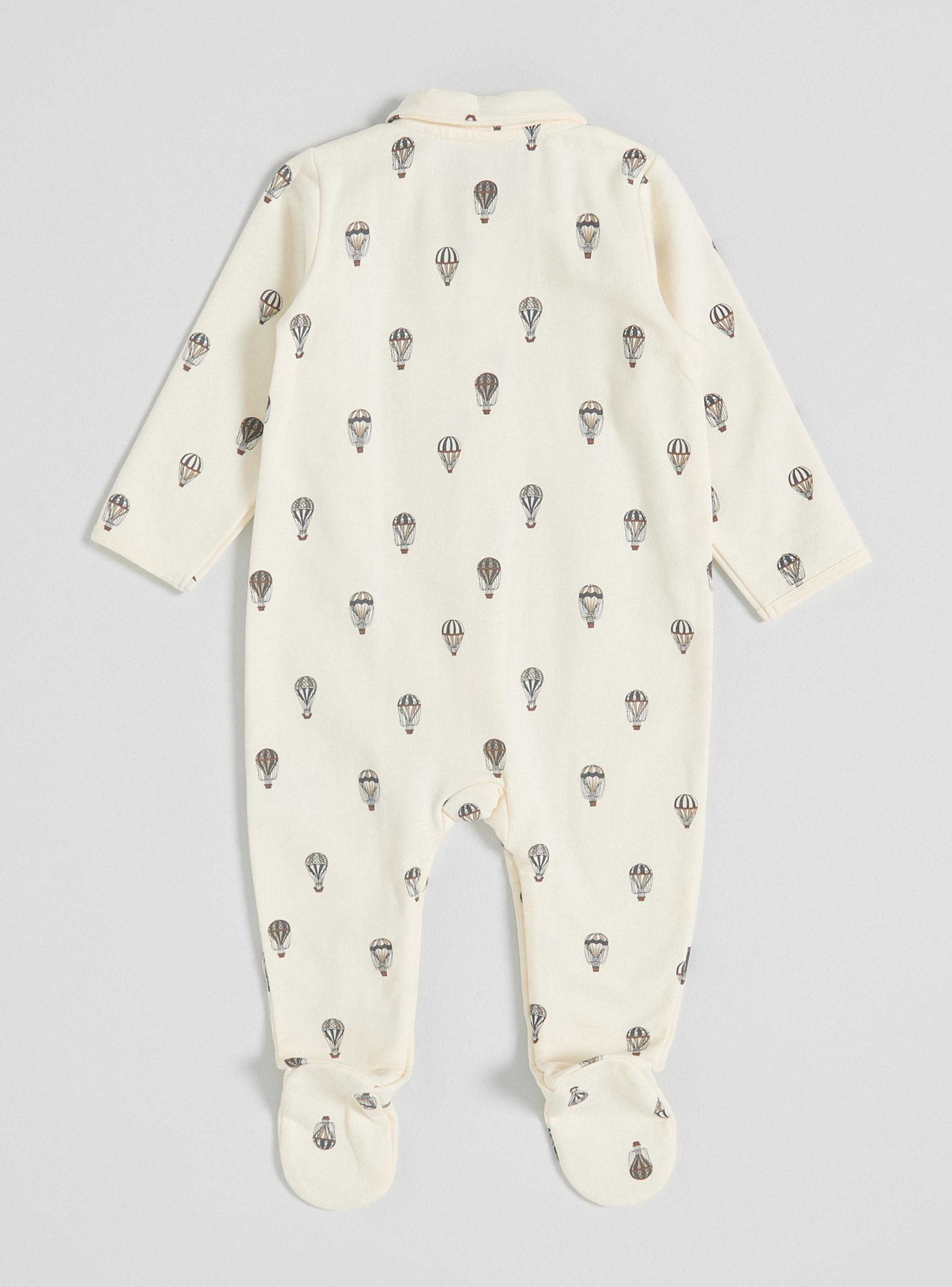 Enterito Print con Cuello V-2