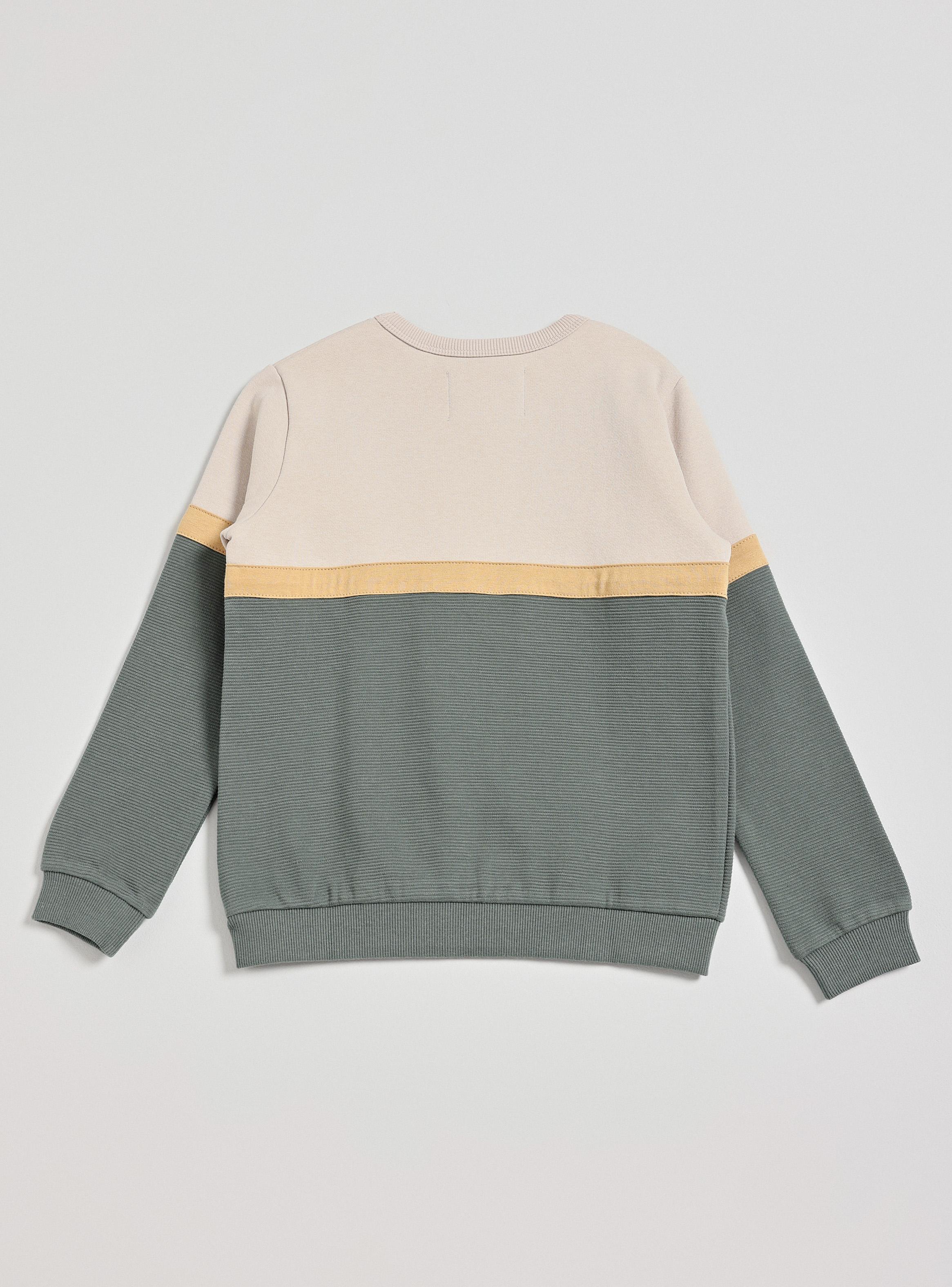 Polerón Color Block Textura-2