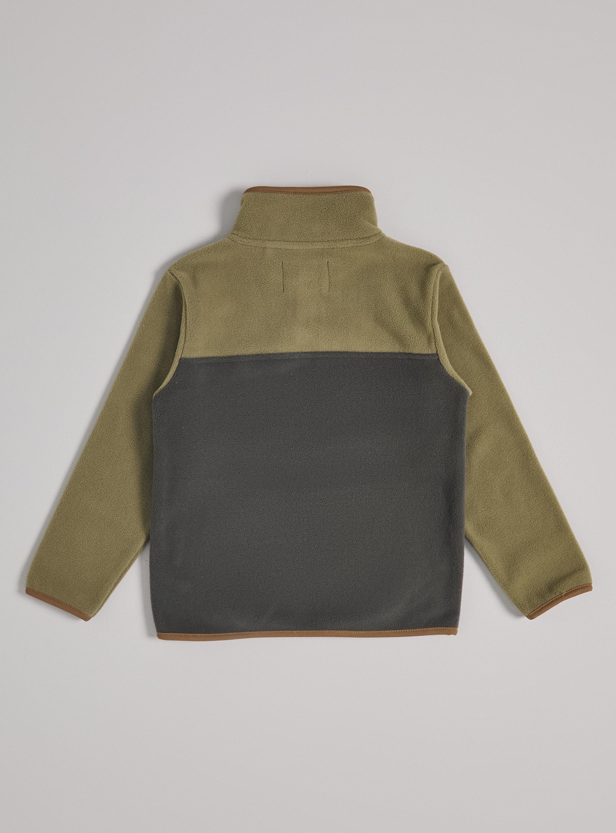 Polerón Polar Micropolar Color Block con Broches-2