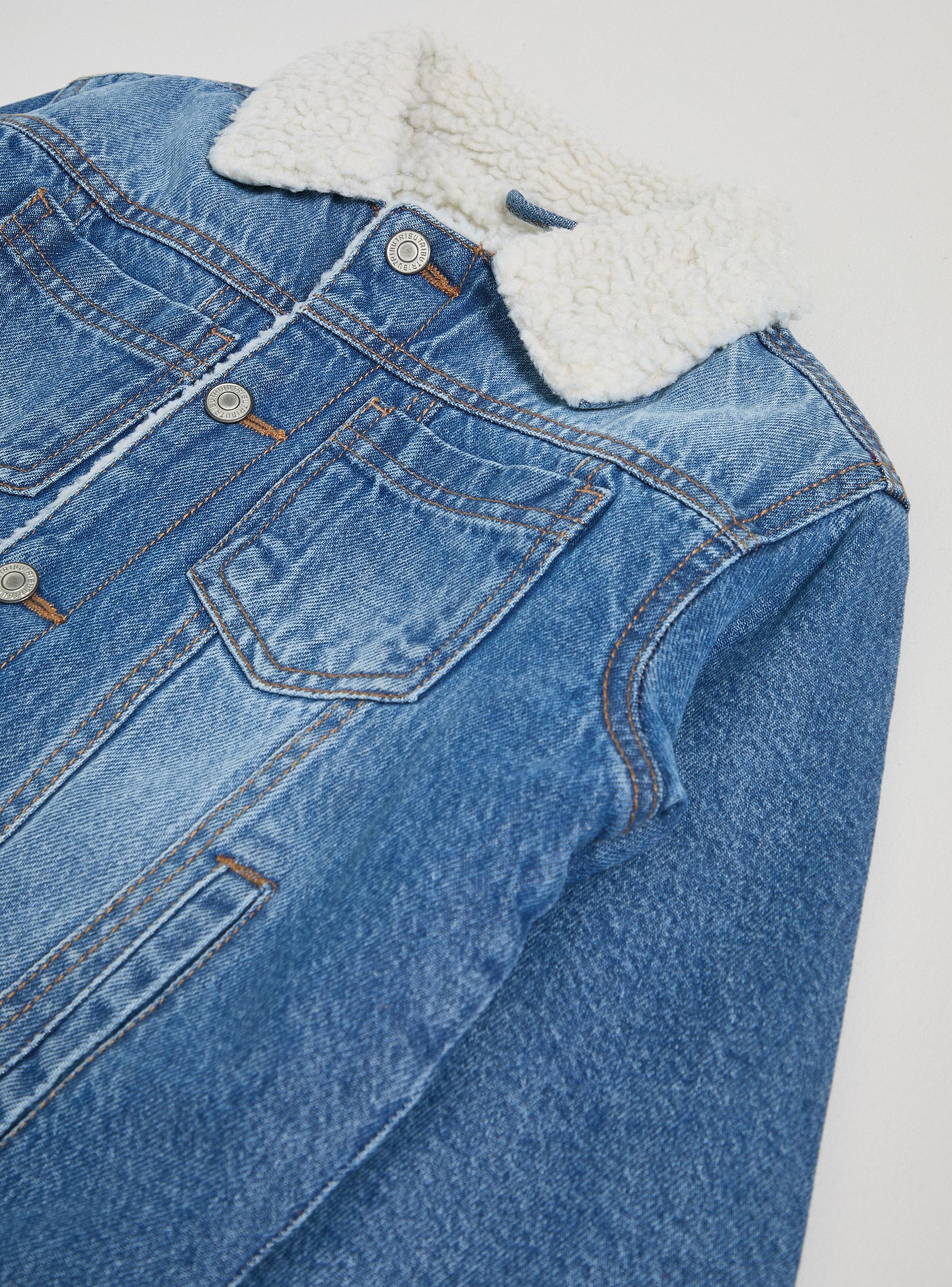 Chaqueta Denim Clásico Forrada Chiporro Algodón-3