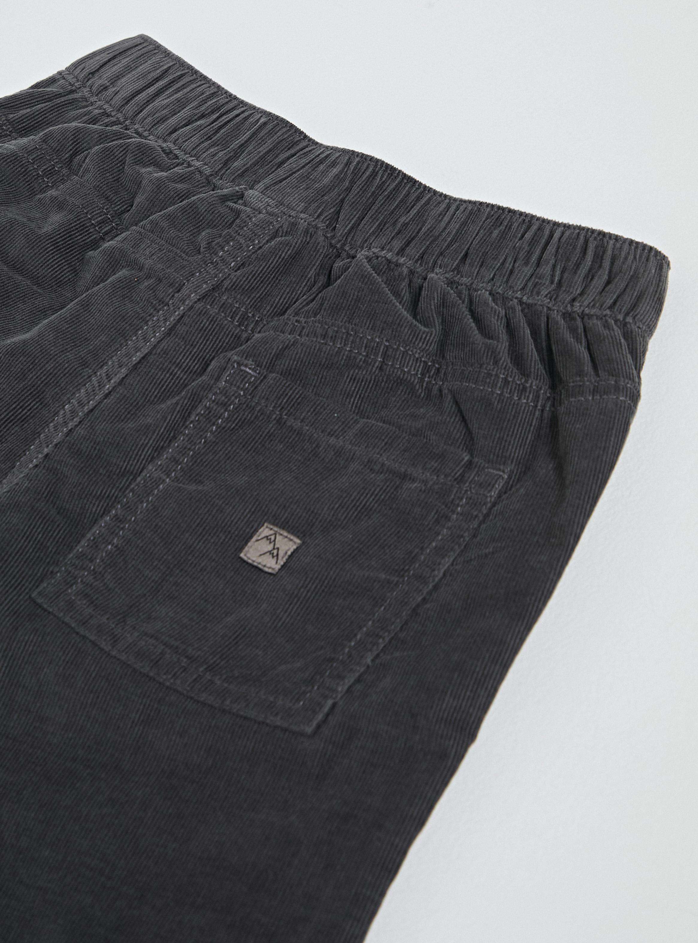 Pantalón Regular Fit Cotelé Forrado Algodón-2