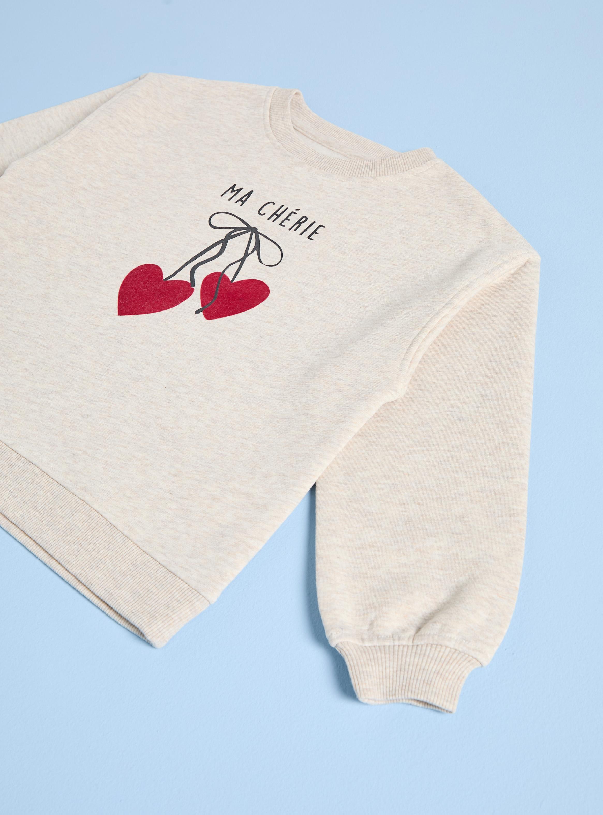 Polerón Básico Estampado Niña-2