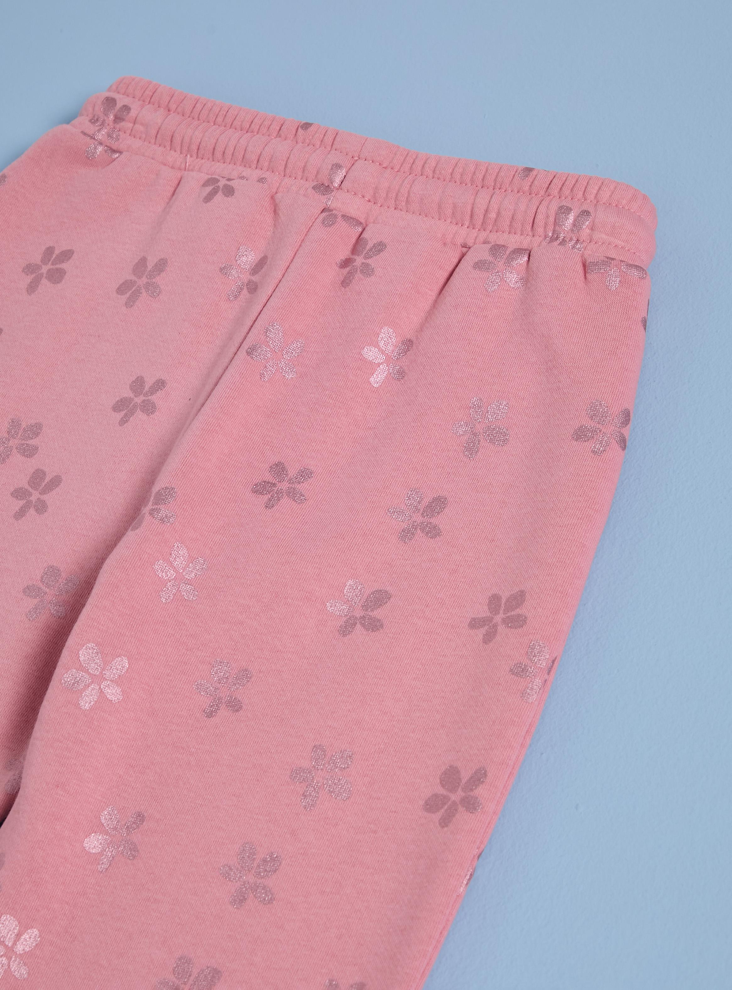 Pantalón de Buzo Jogger Estampado Niña-2