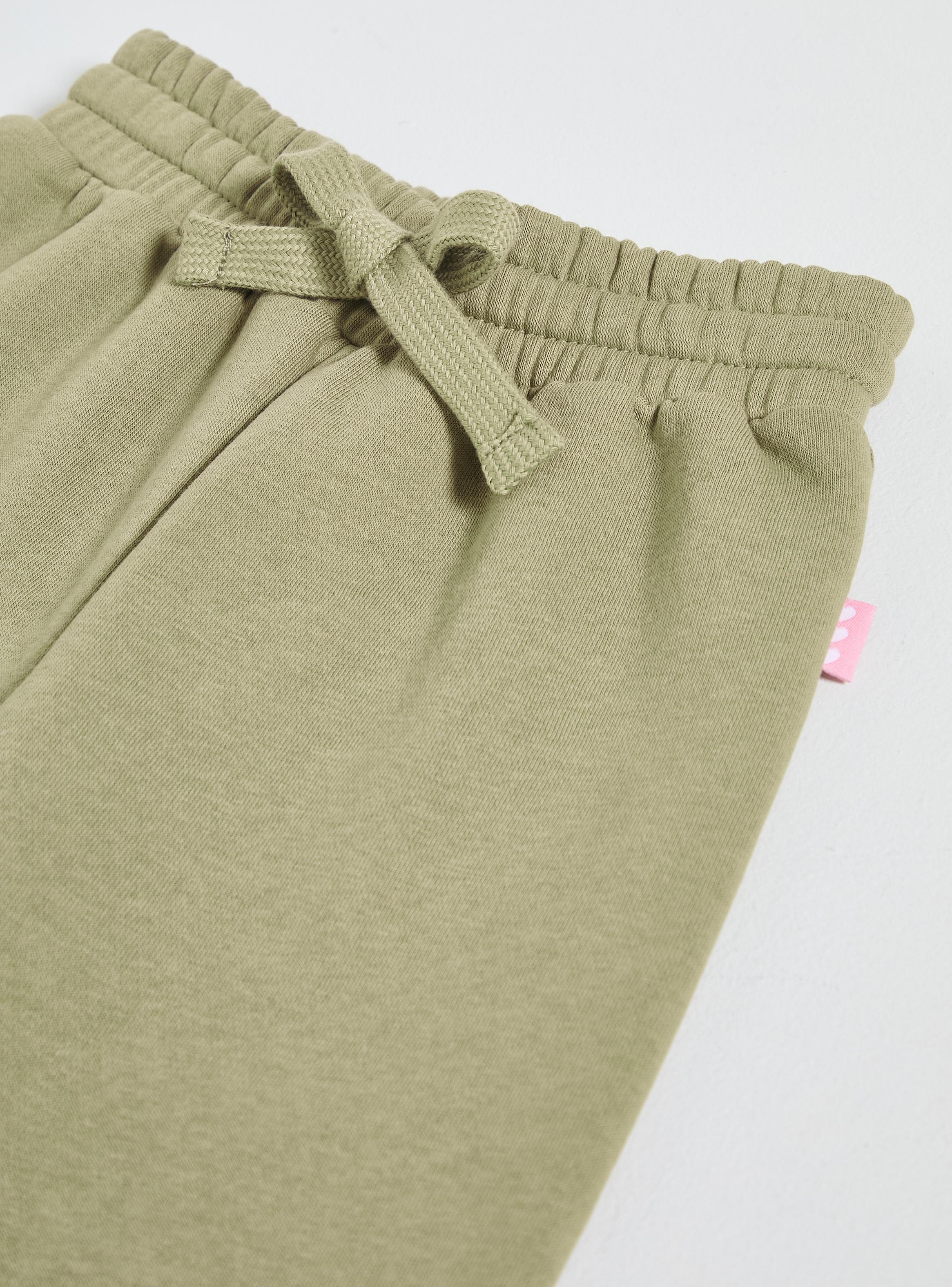 Pantalón de Buzo Ancho Niña-3