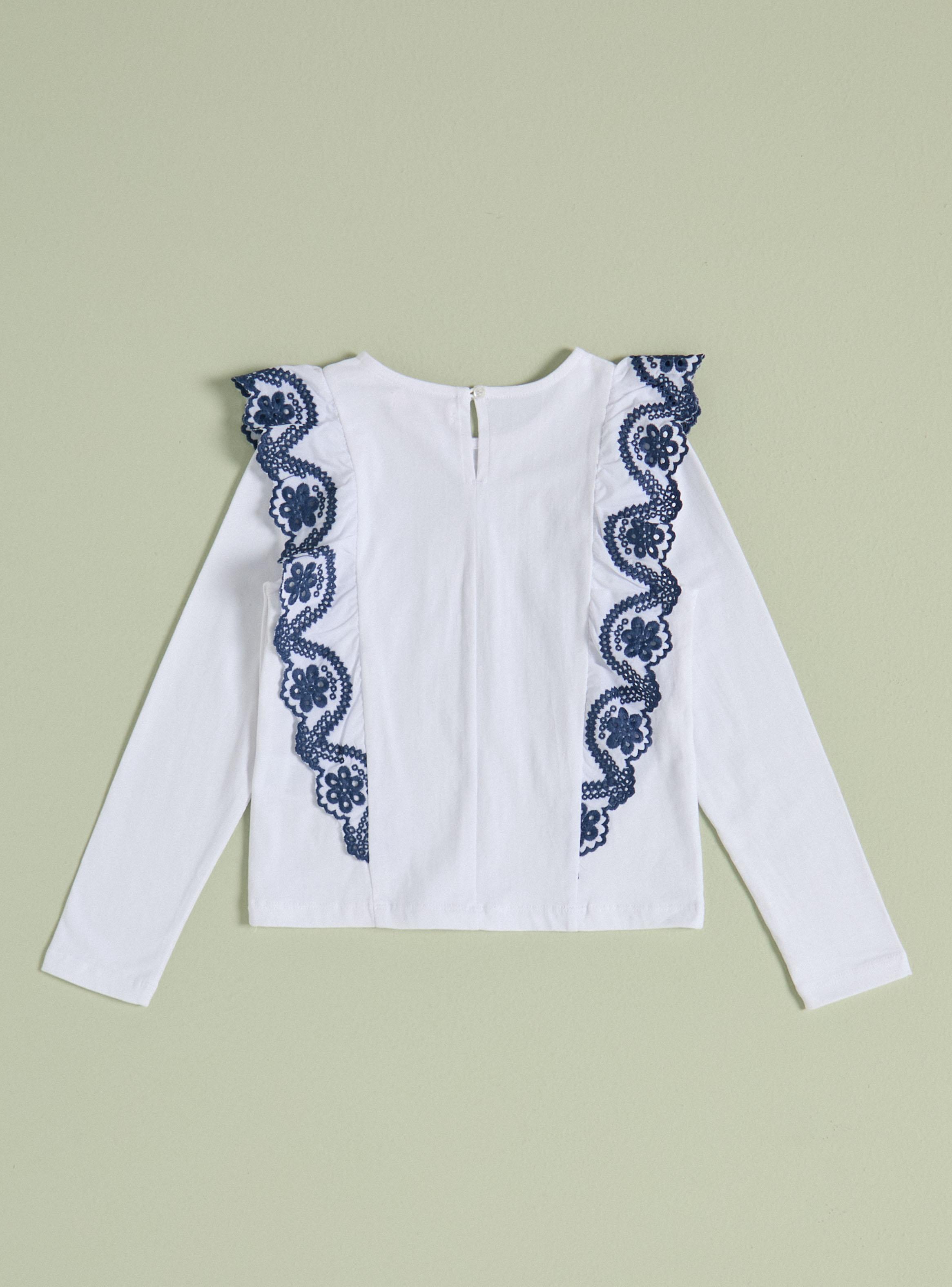 Polera Vuelos Broderie Color-2