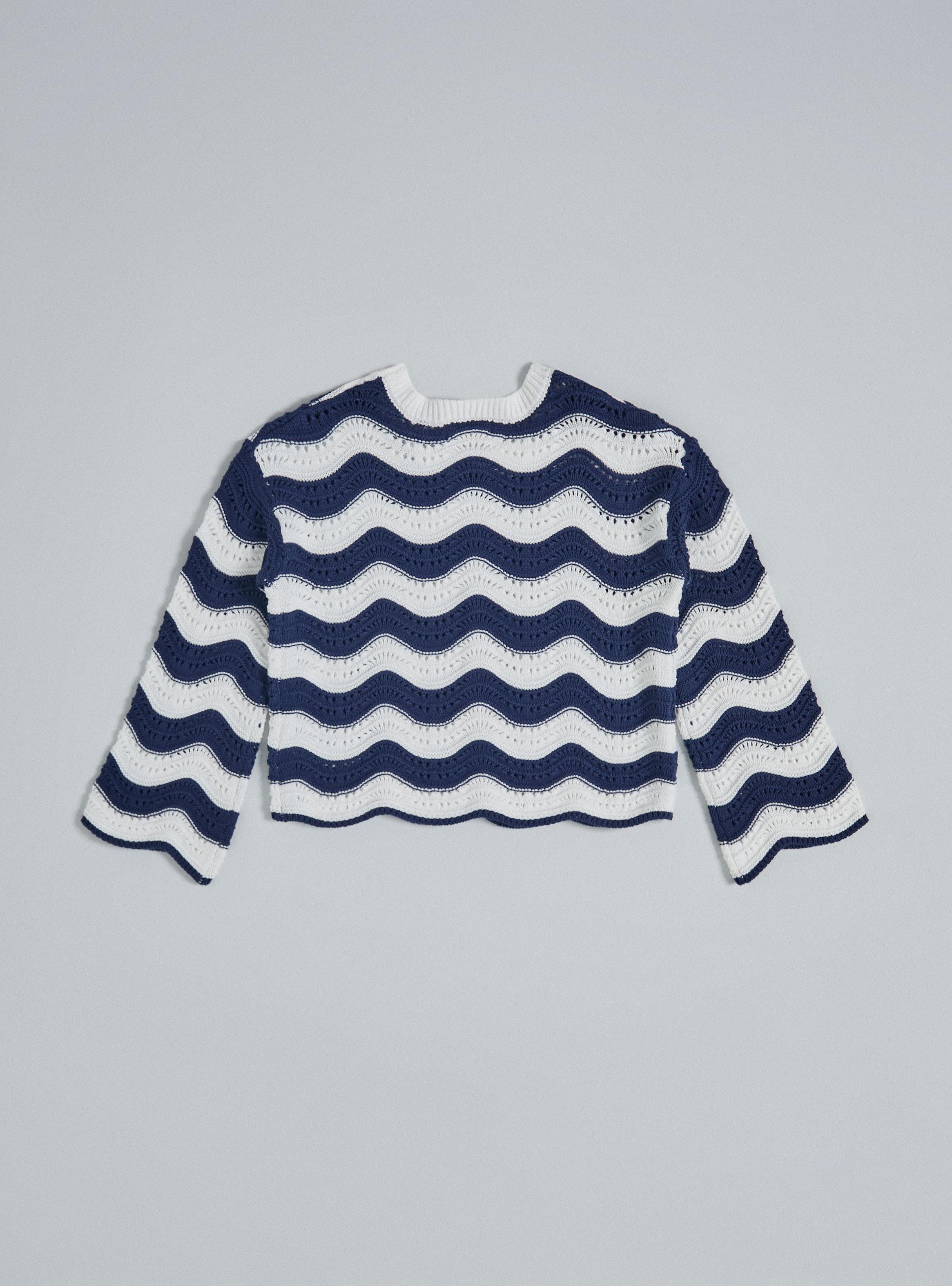 Sweater Diseño Rayas Marinero-2