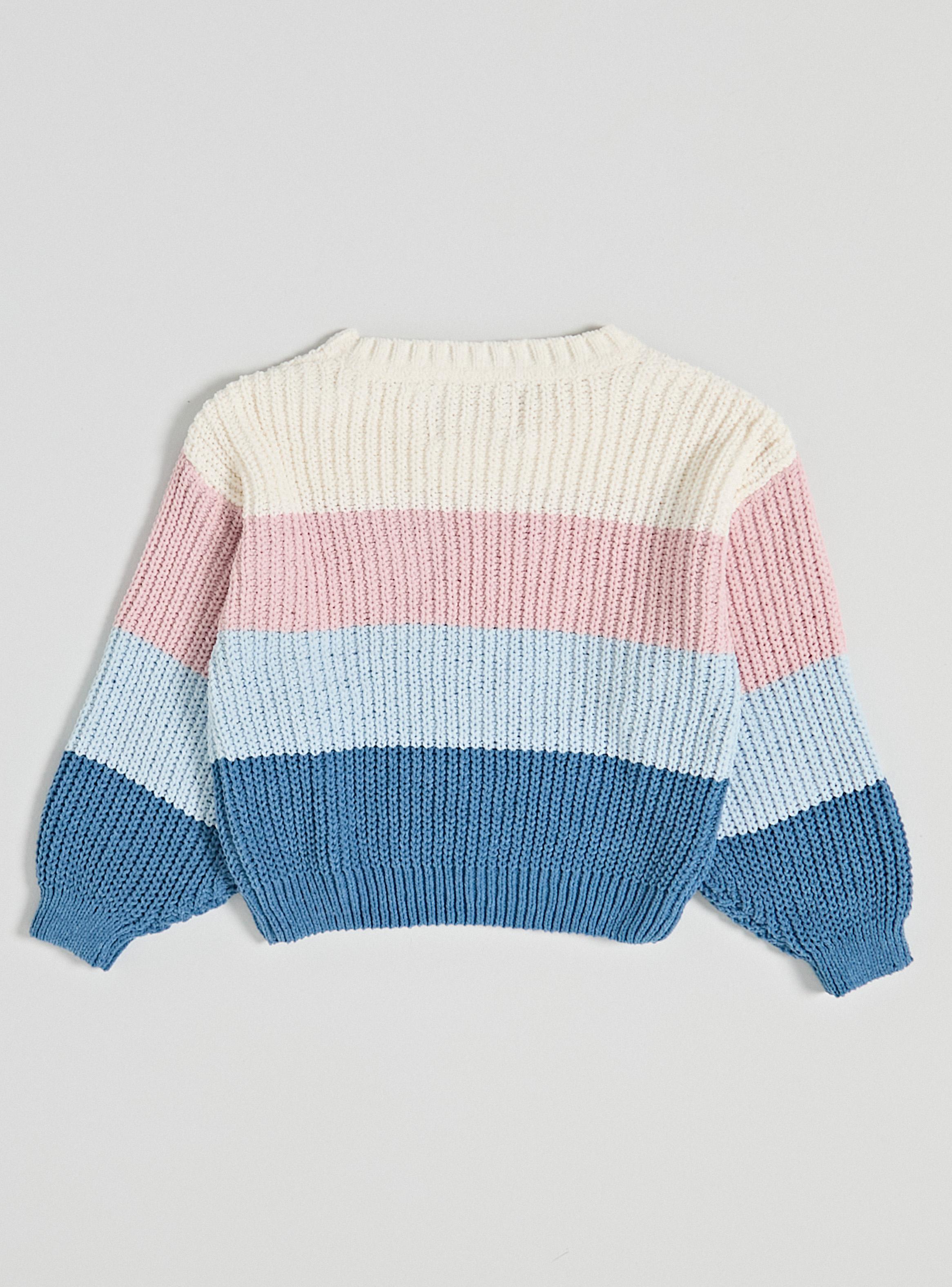 Sweater Chenille Rayas Colores-2