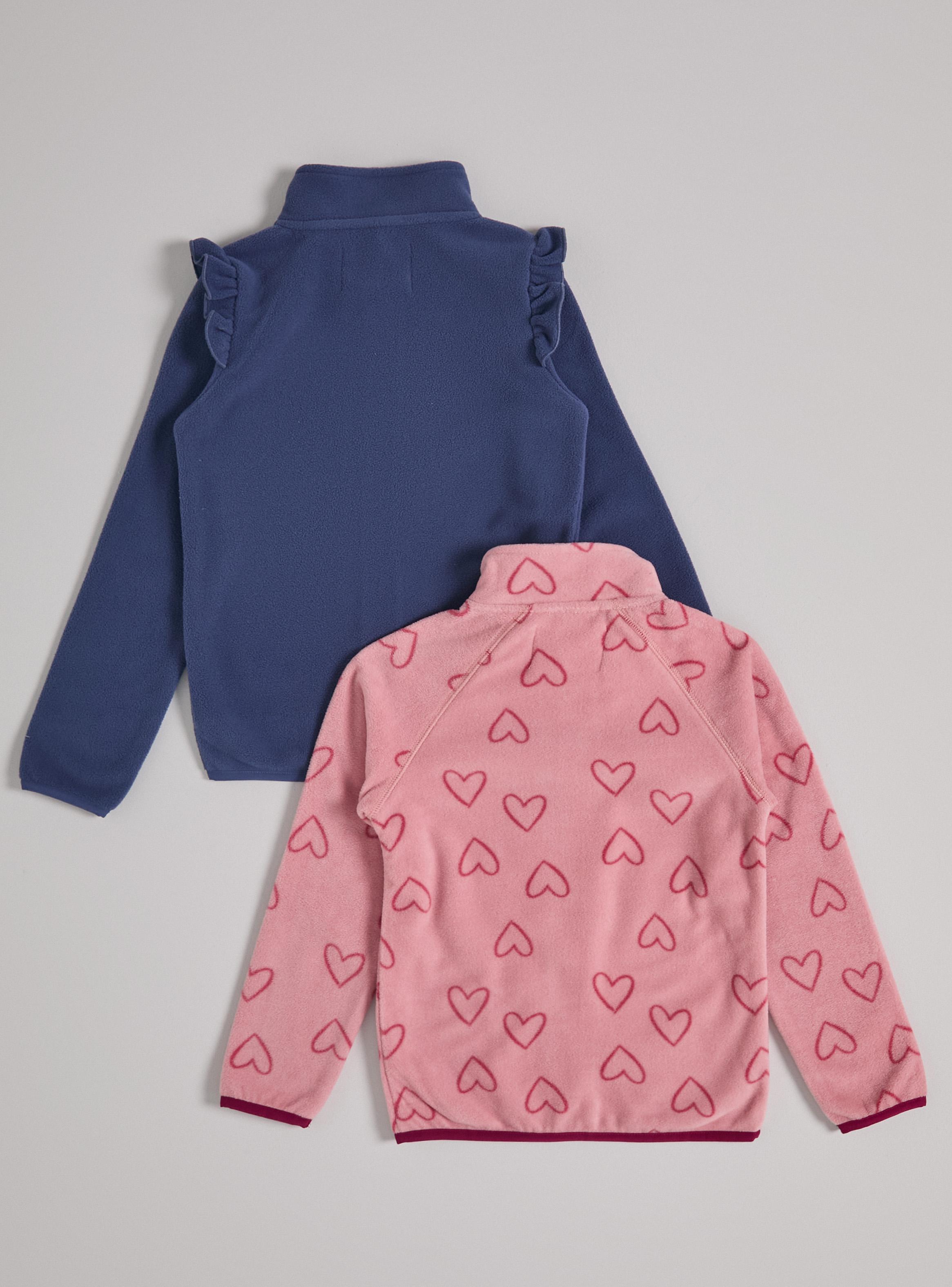 Polerón Polar Bipack Estampado y Vuelos Niña-2