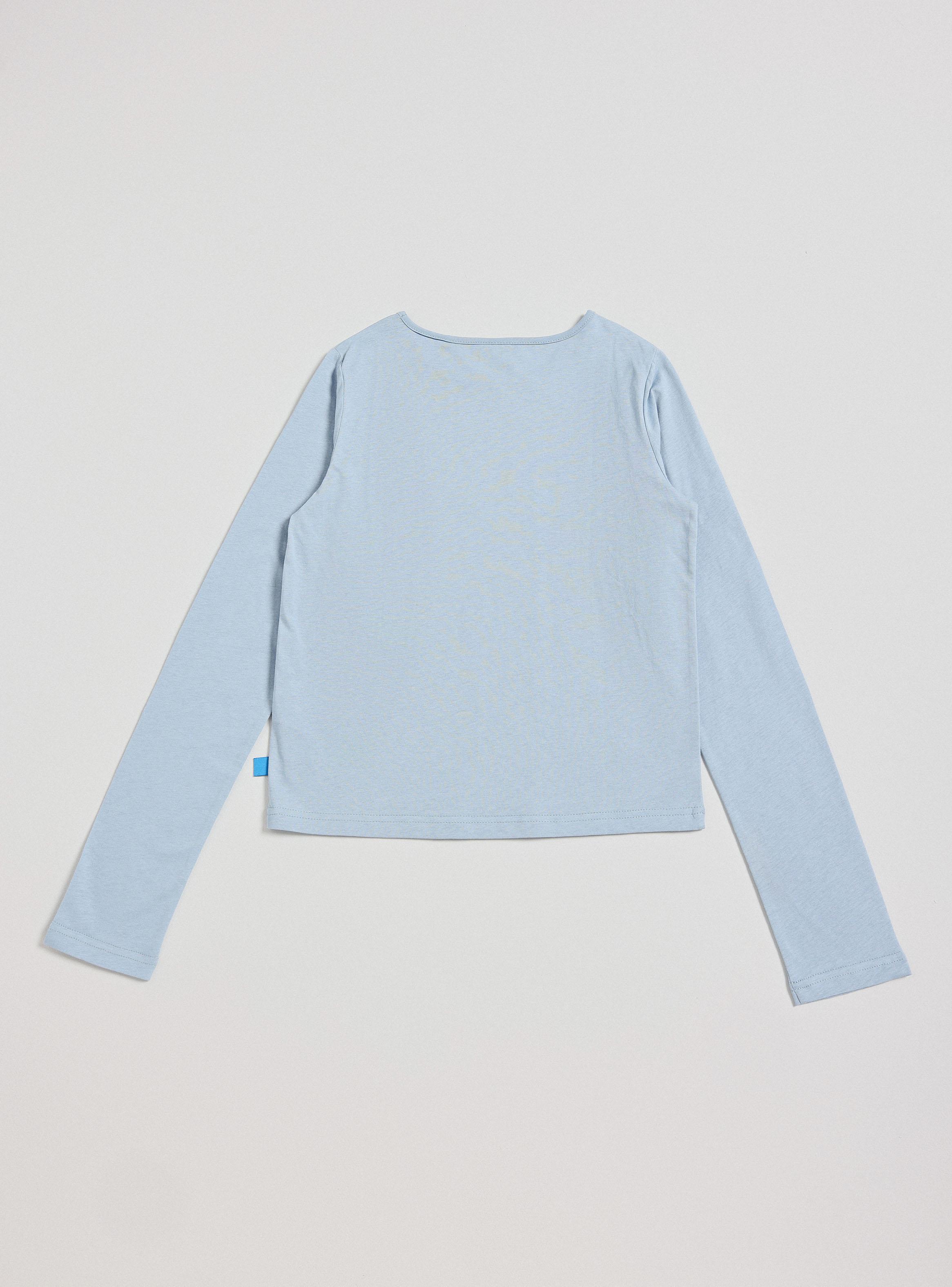 Polera Estampado Stitch Unicolor-2