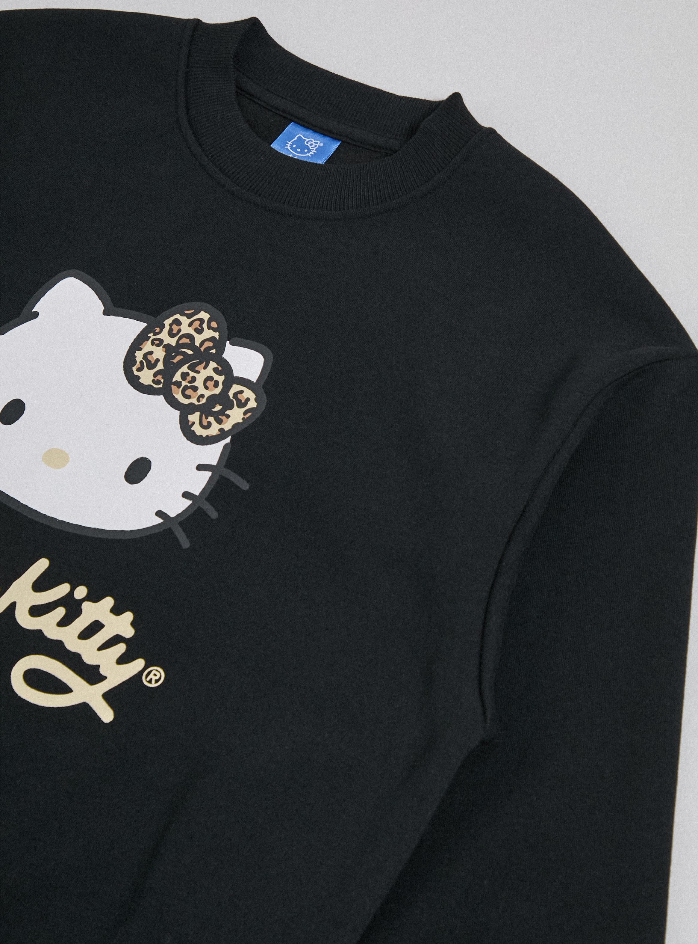 Polerón Estampado Frontal y Trasero Hello Kitty-3