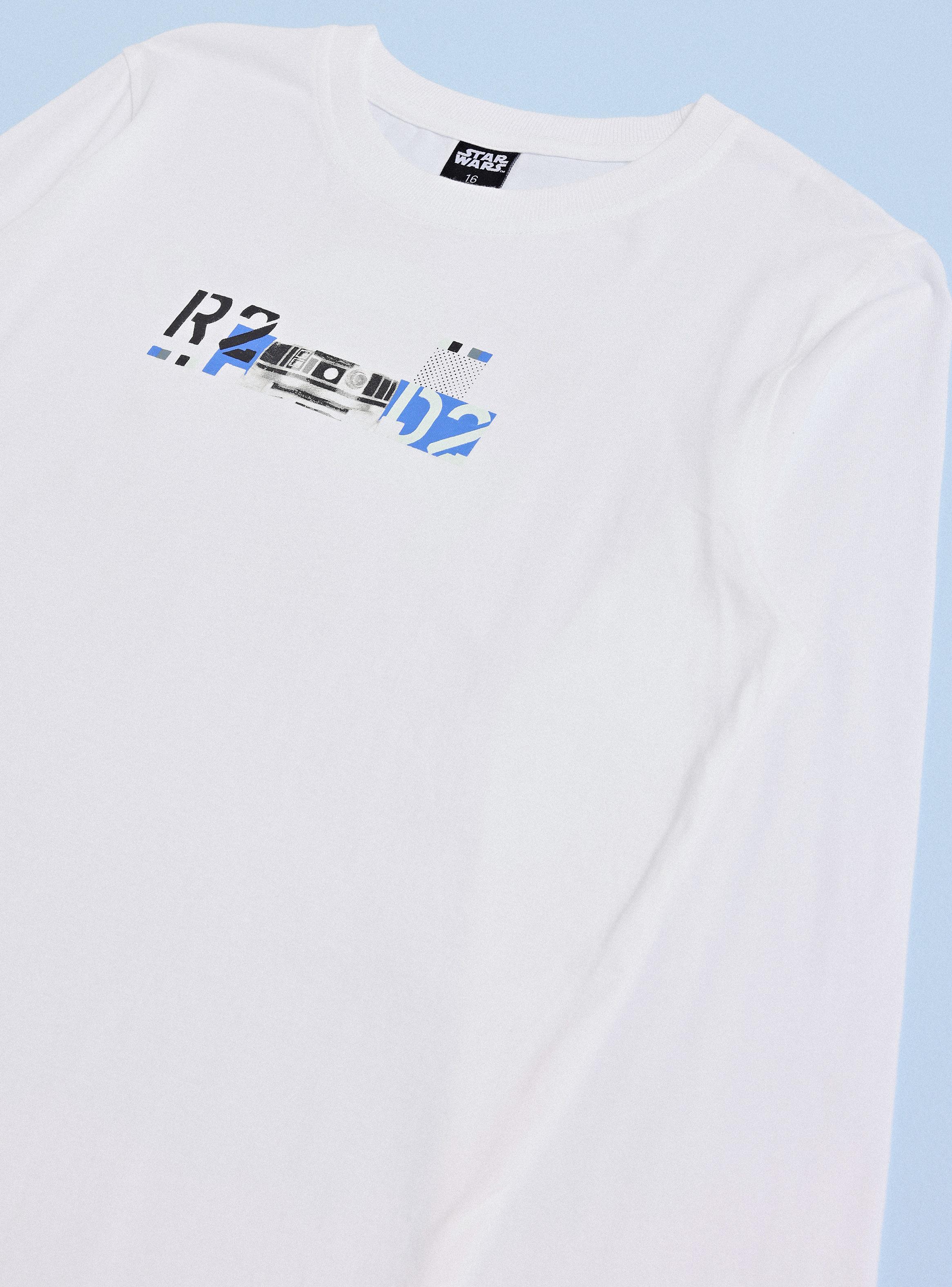 Polera Estampado Frontal y Espalda Personajes Star Wars-3