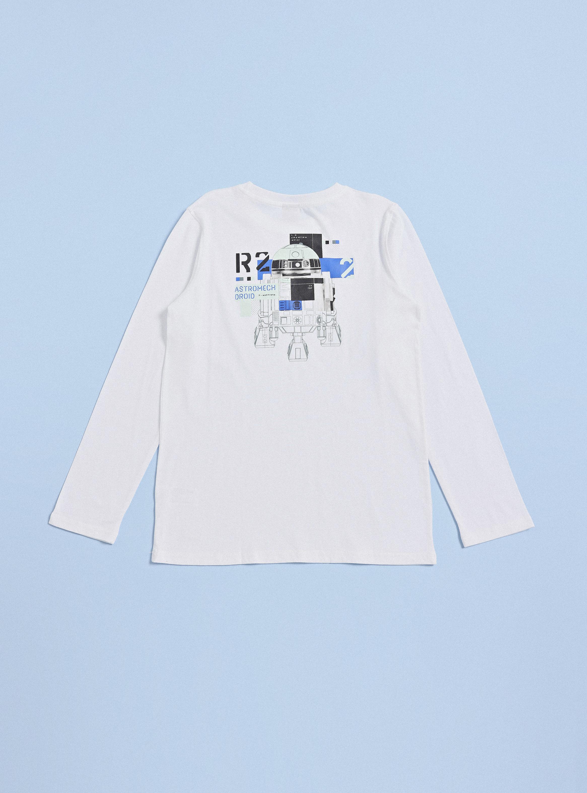 Polera Estampado Frontal y Espalda Personajes Star Wars-2