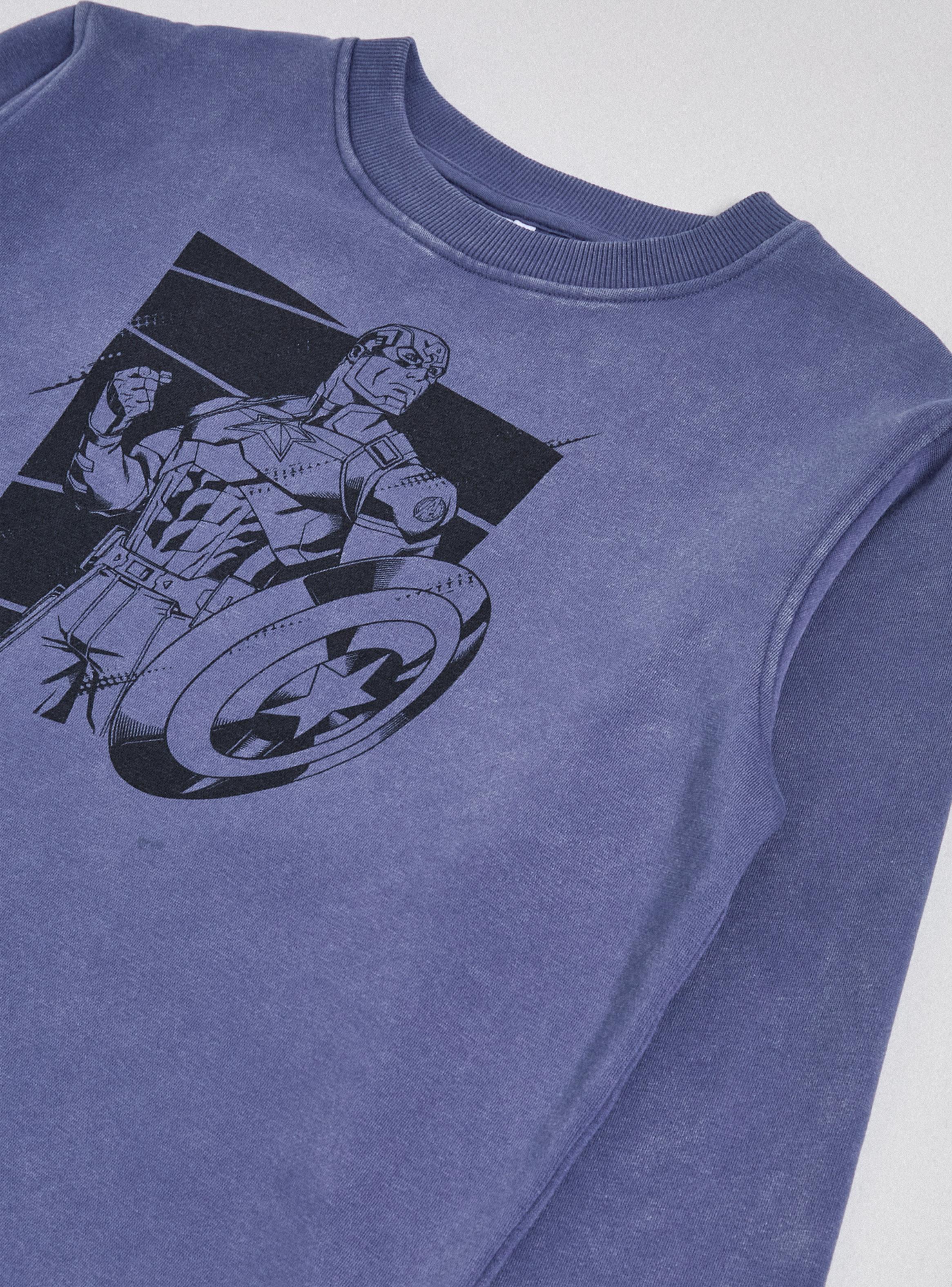 Polerón Estampado Frontal Avengers-3