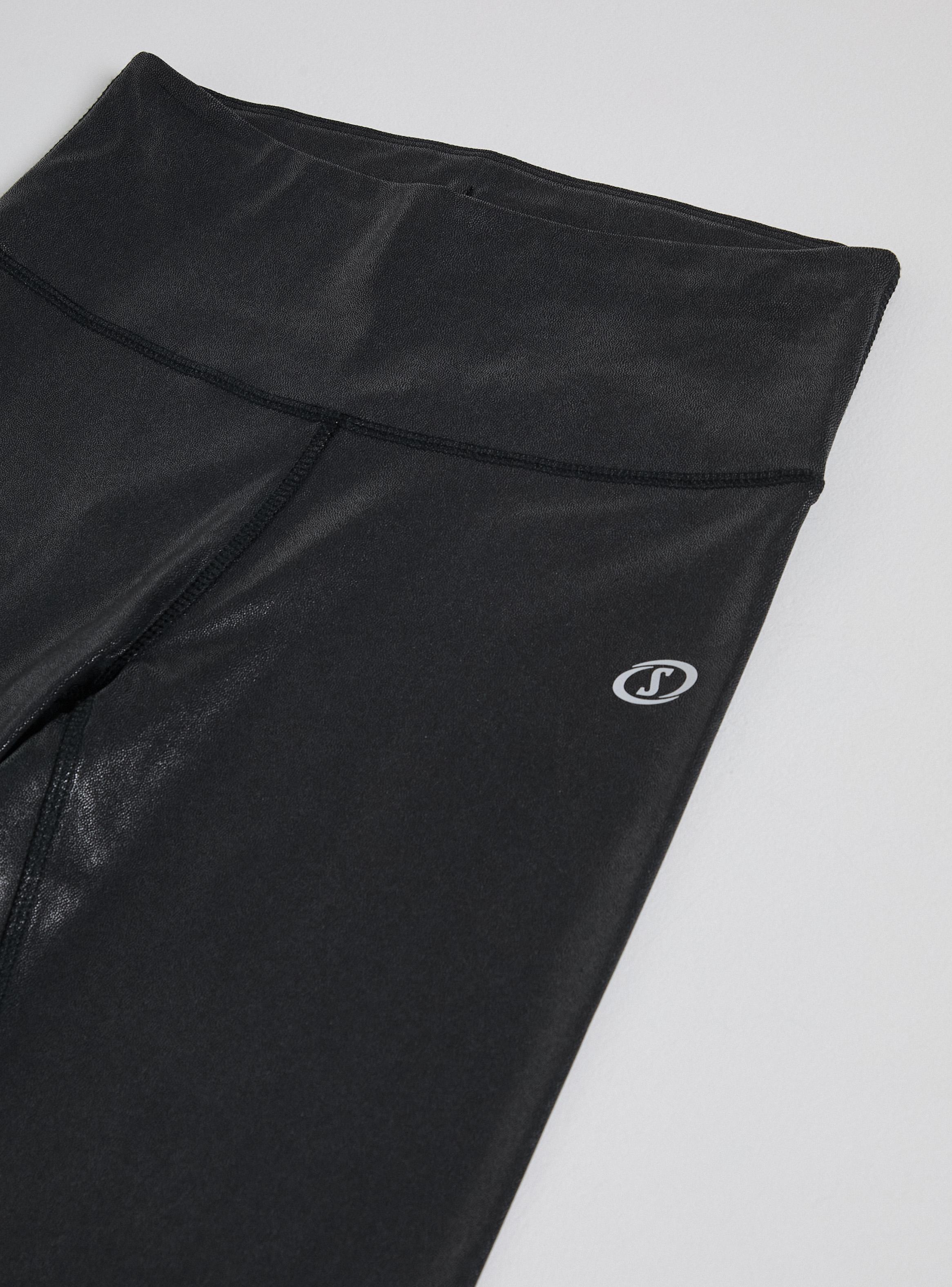 Calza Shiny Logo Estampado Niña-3