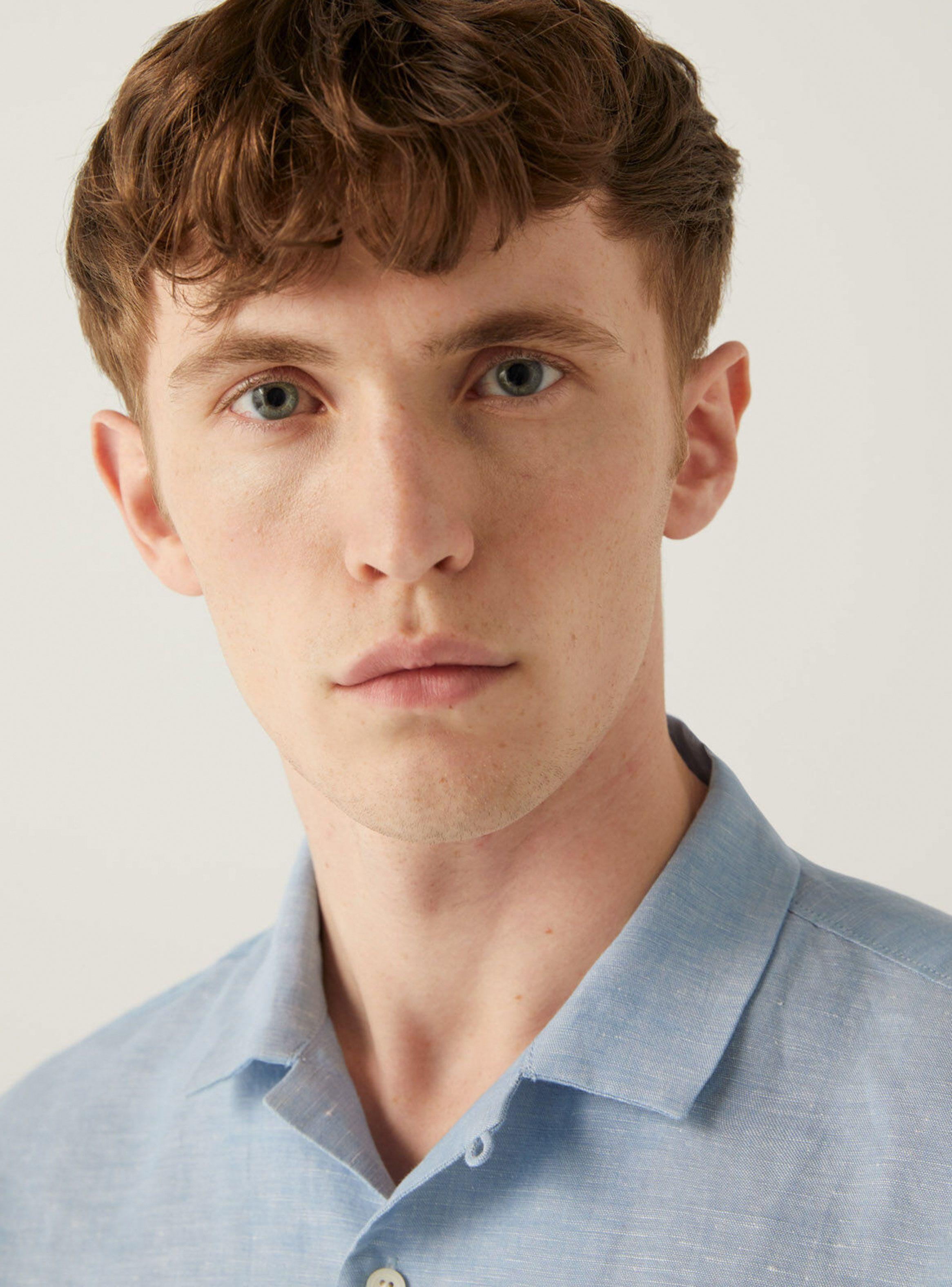 Camisa Springfield Lino Botones Bolsillo-2