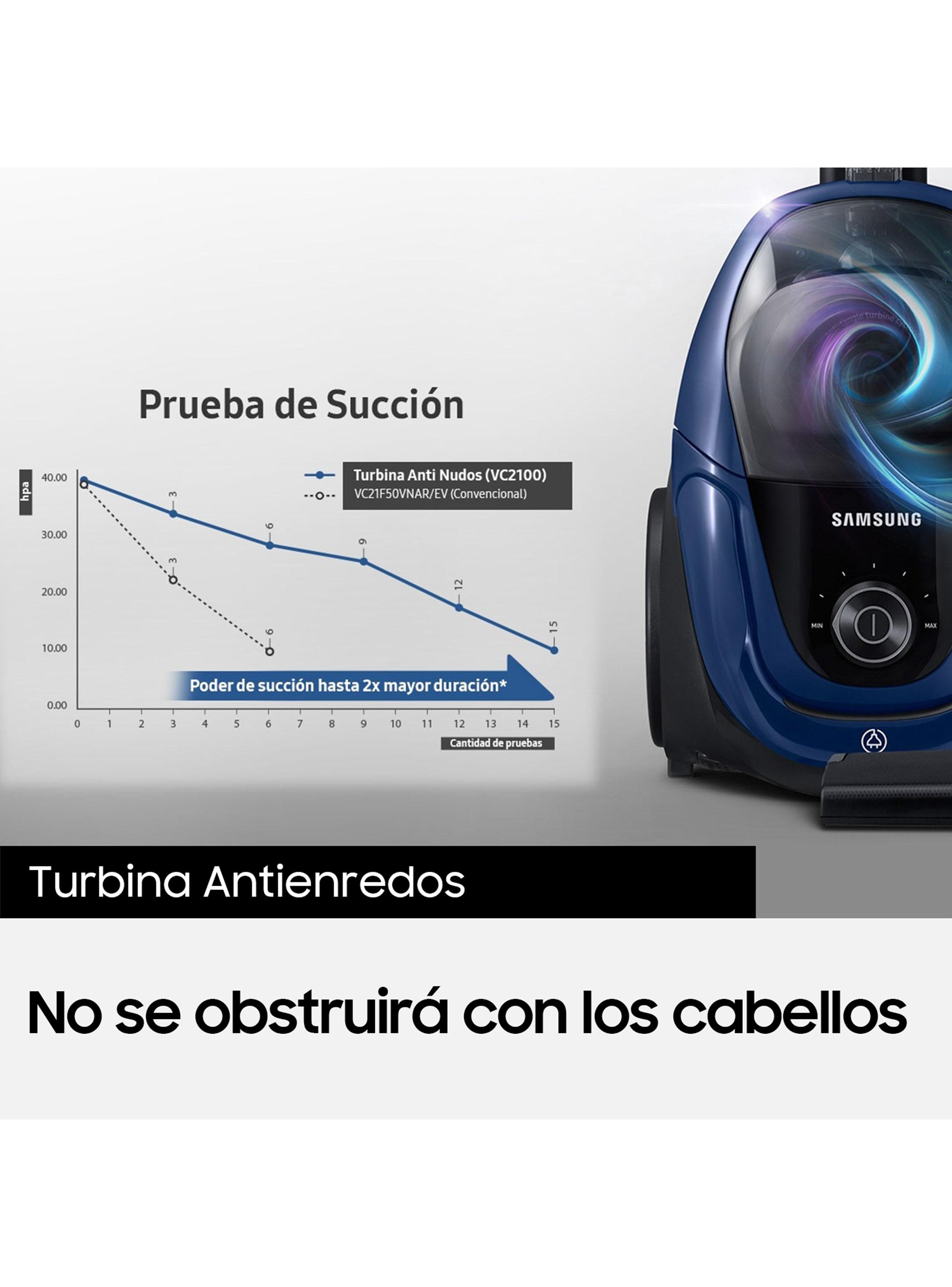 Aspiradora Ciclónica Antitangle con Contenedor 2 Lts 1800W-4