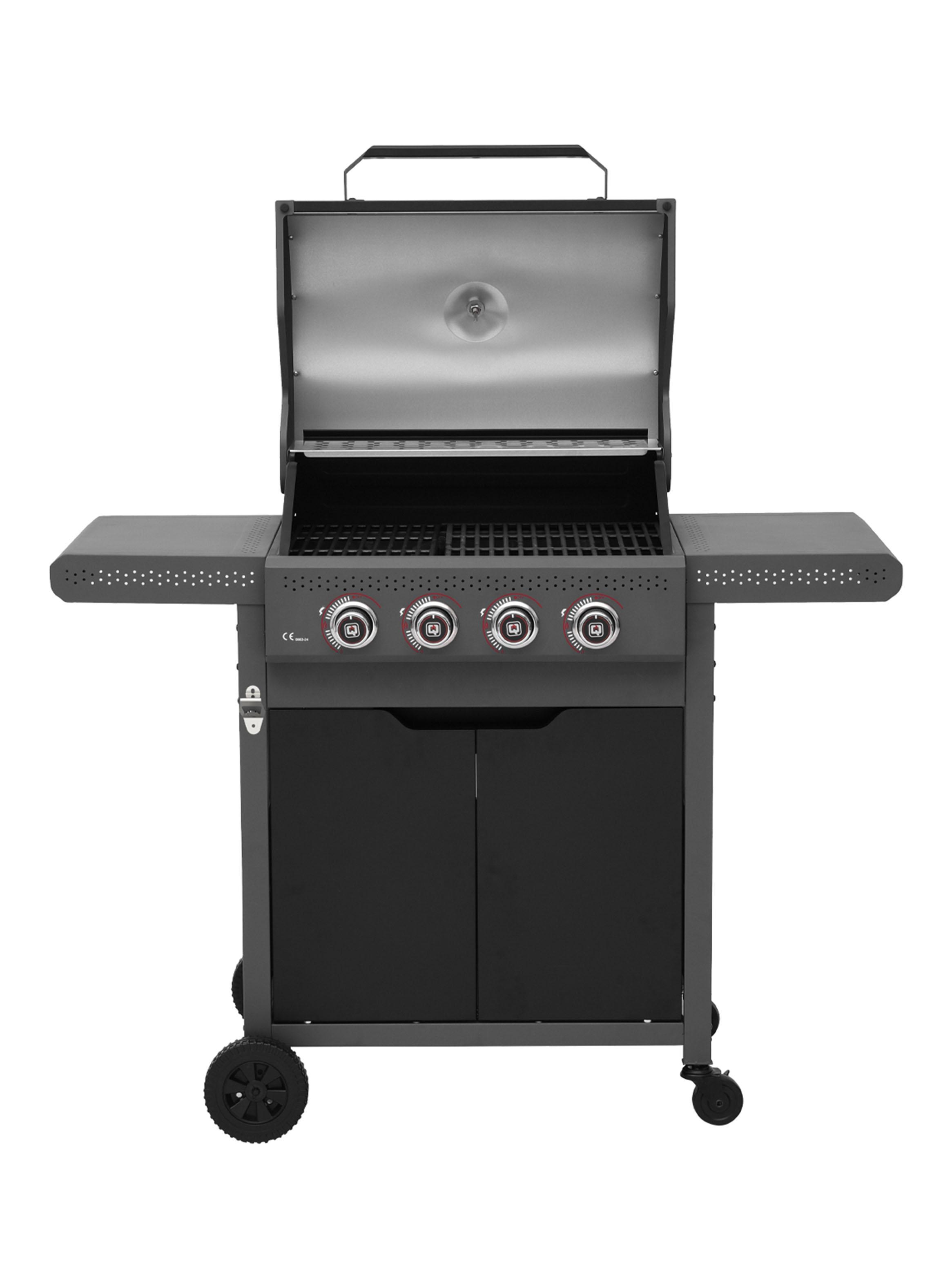 Parrilla a Gas Dark Hawk 4 Quemadores-2