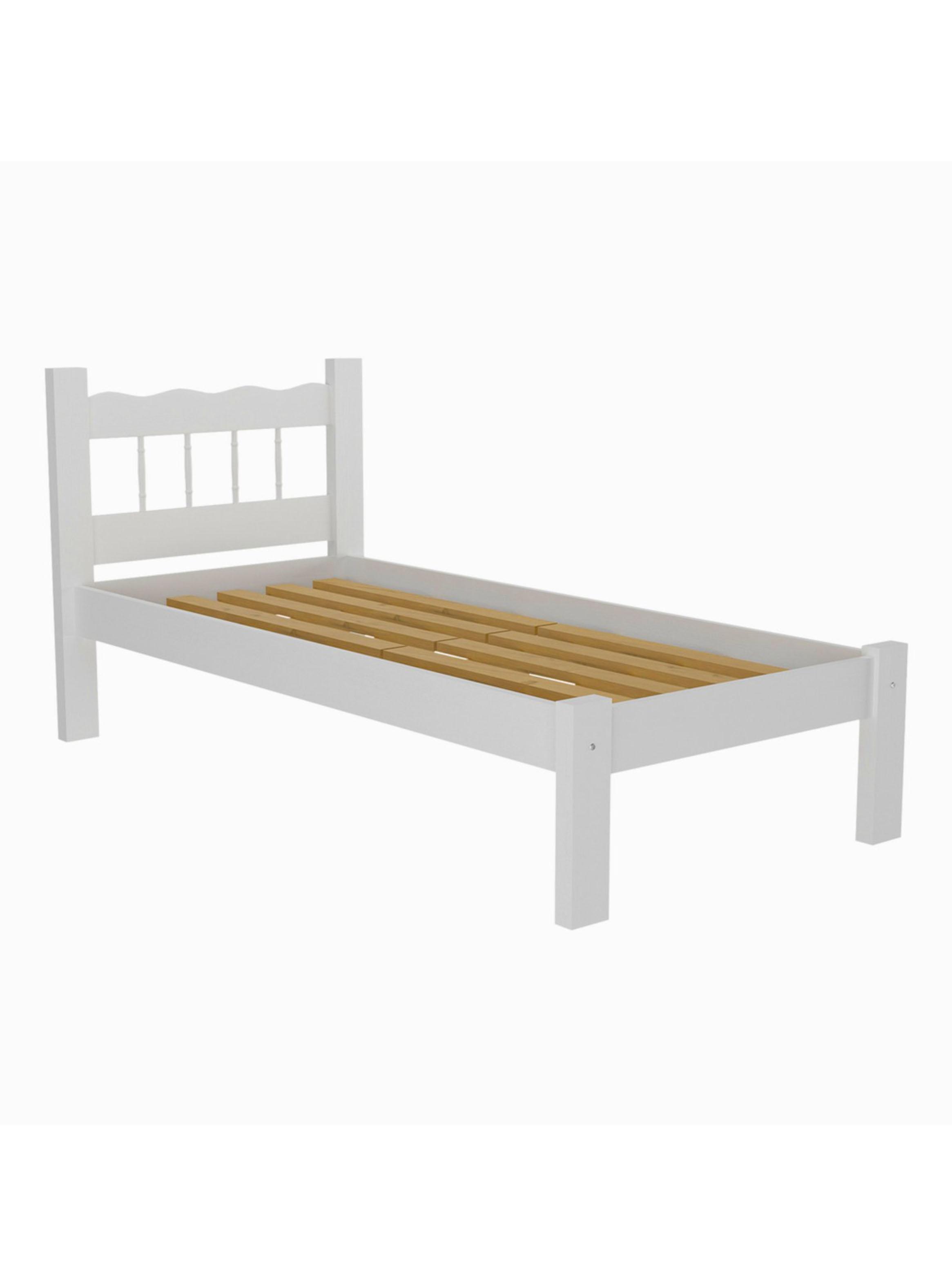 Cama Individual Infantil Be 90x94x195 cm Blanca-2