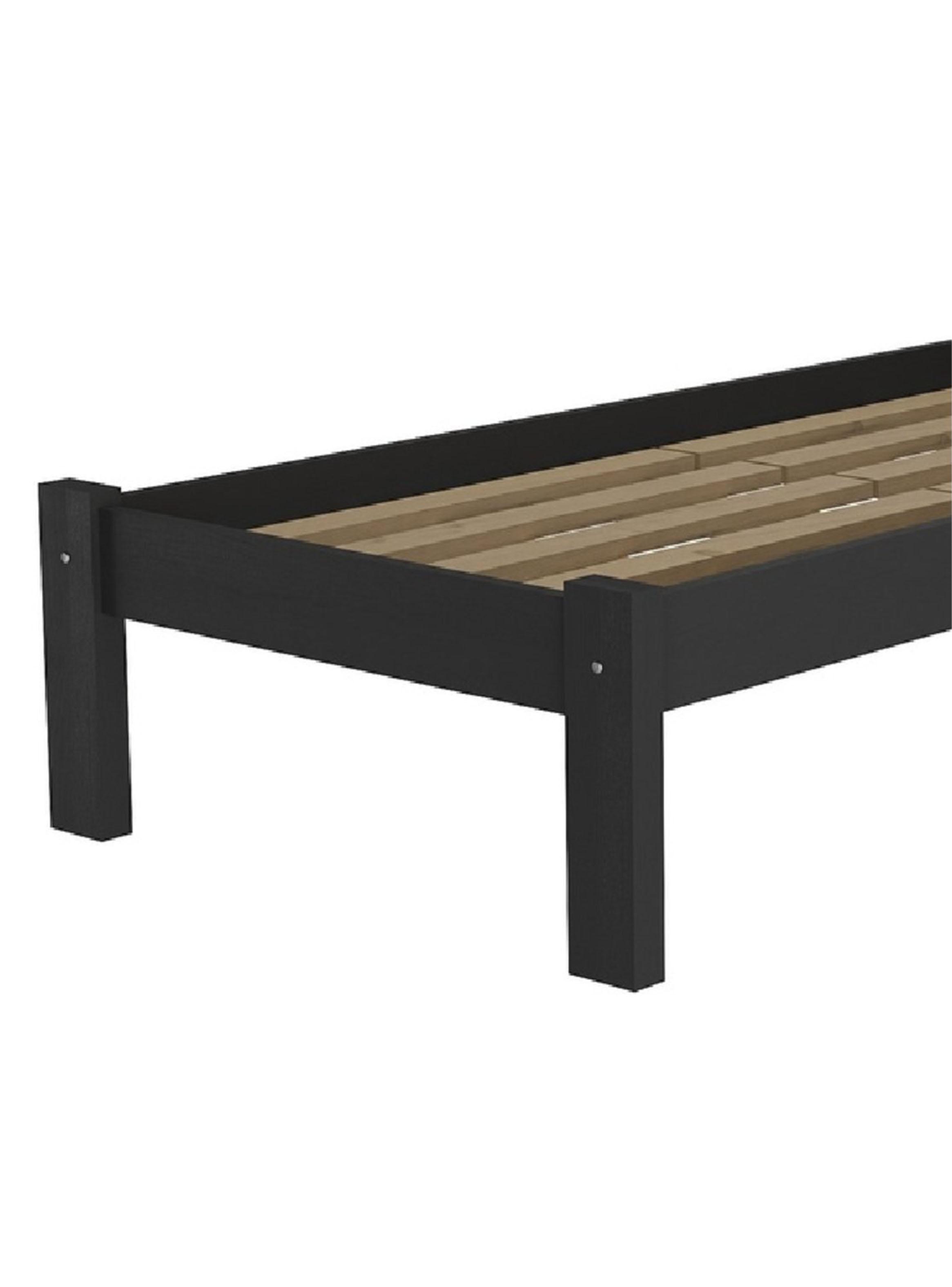 Cama Individual Infantil Be 90x94x195 cm Negro-3