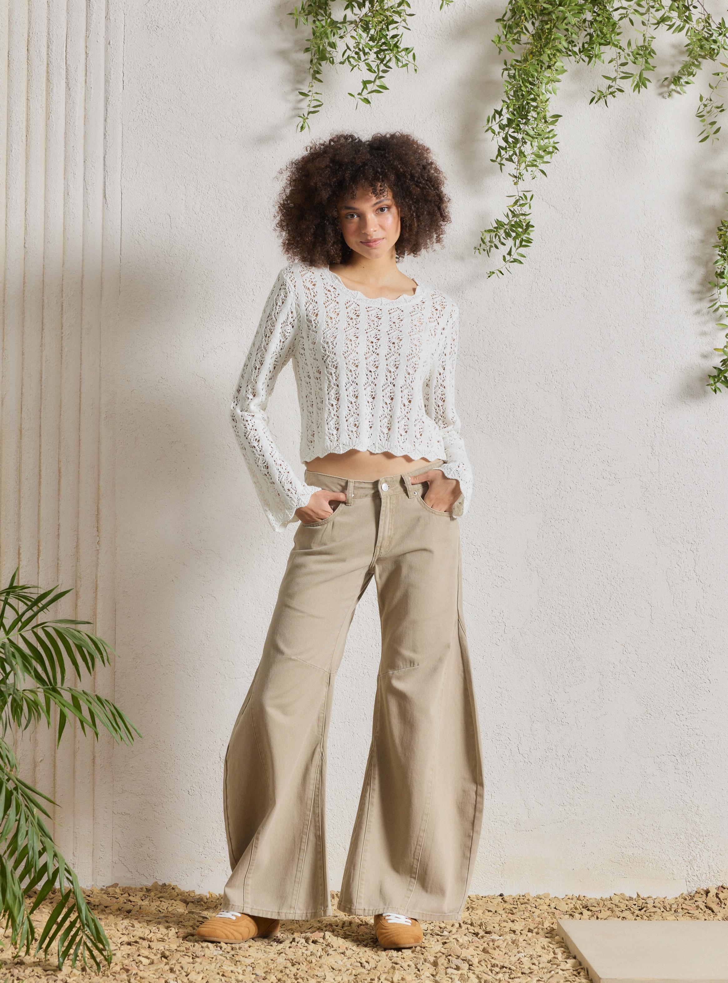 Jeans Wide Leg Slouchy Bota Volumen-4