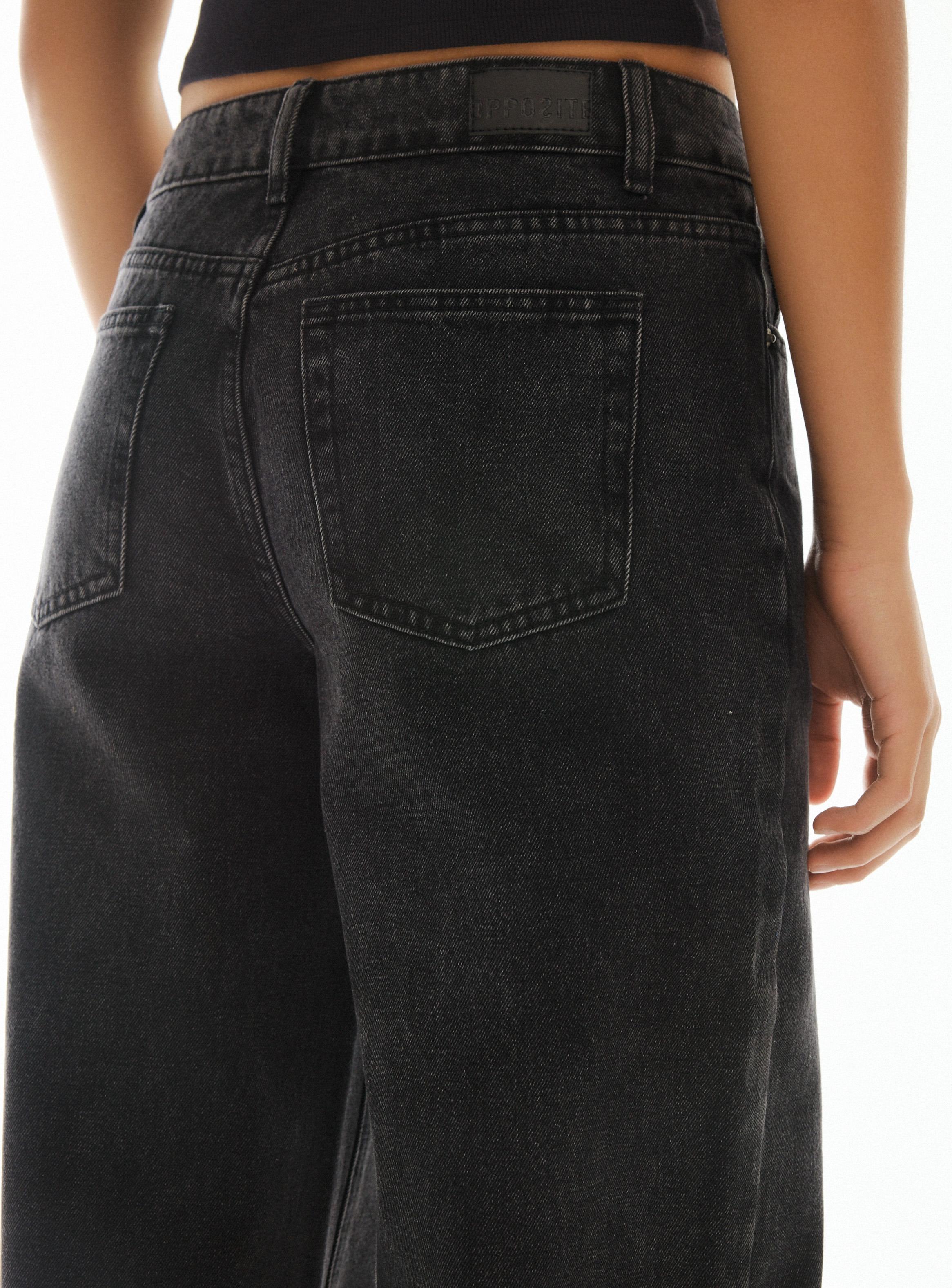 Jeans Fit Wide Leg Variedad Lavados Clásicos-3