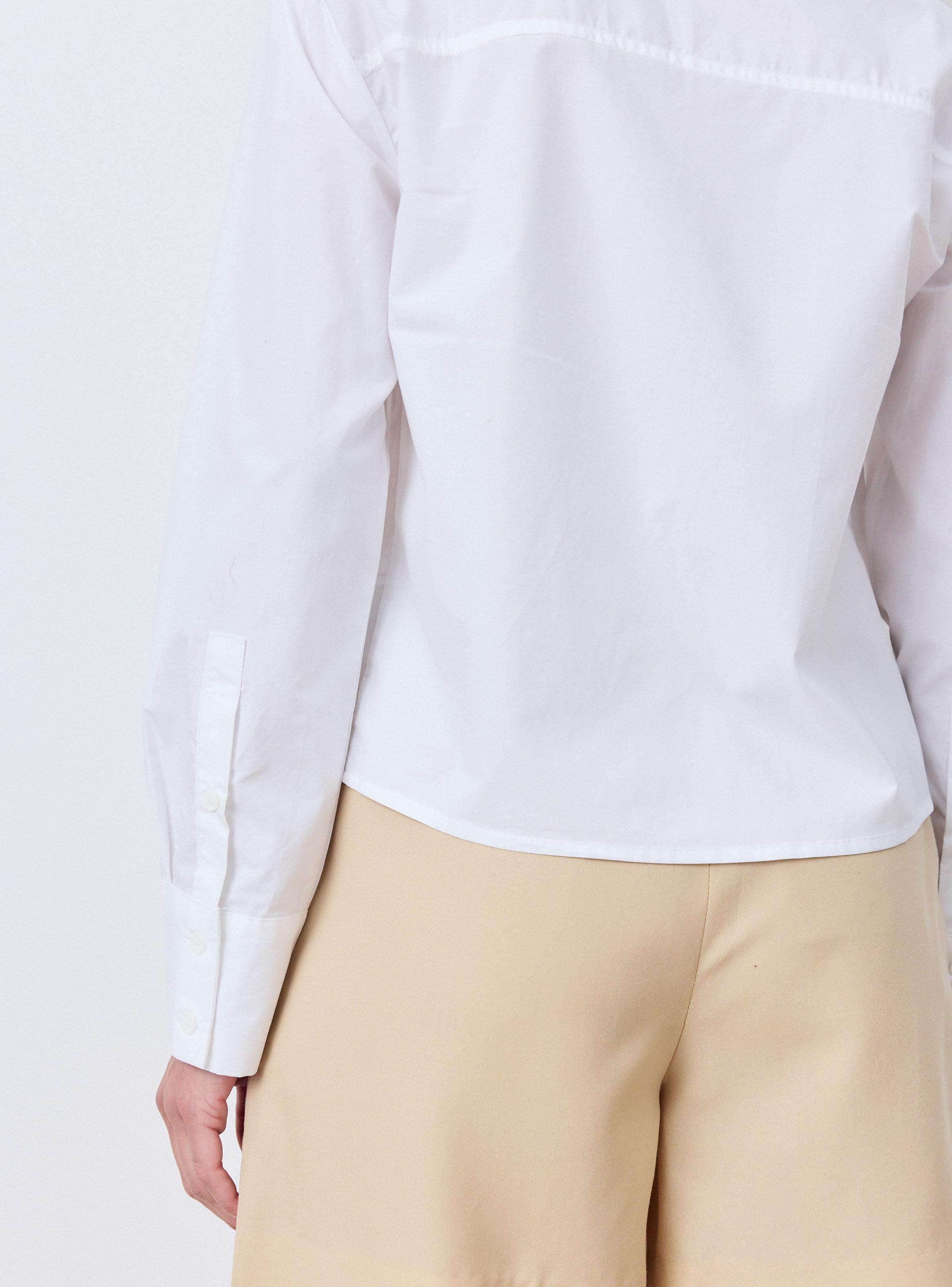 Polera Camisera Abotonada Rayada-3