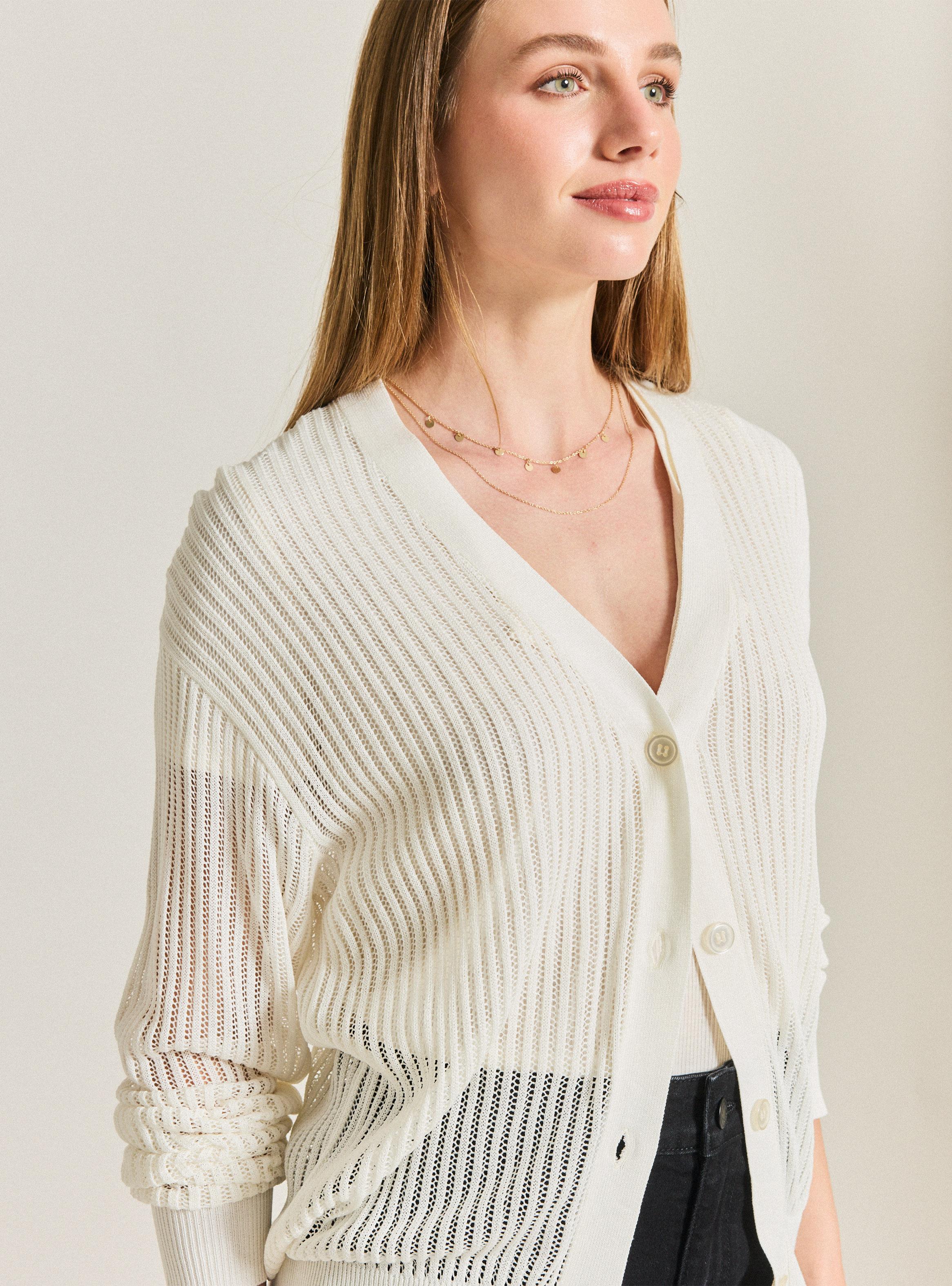 Cárdigan Cuello V-2