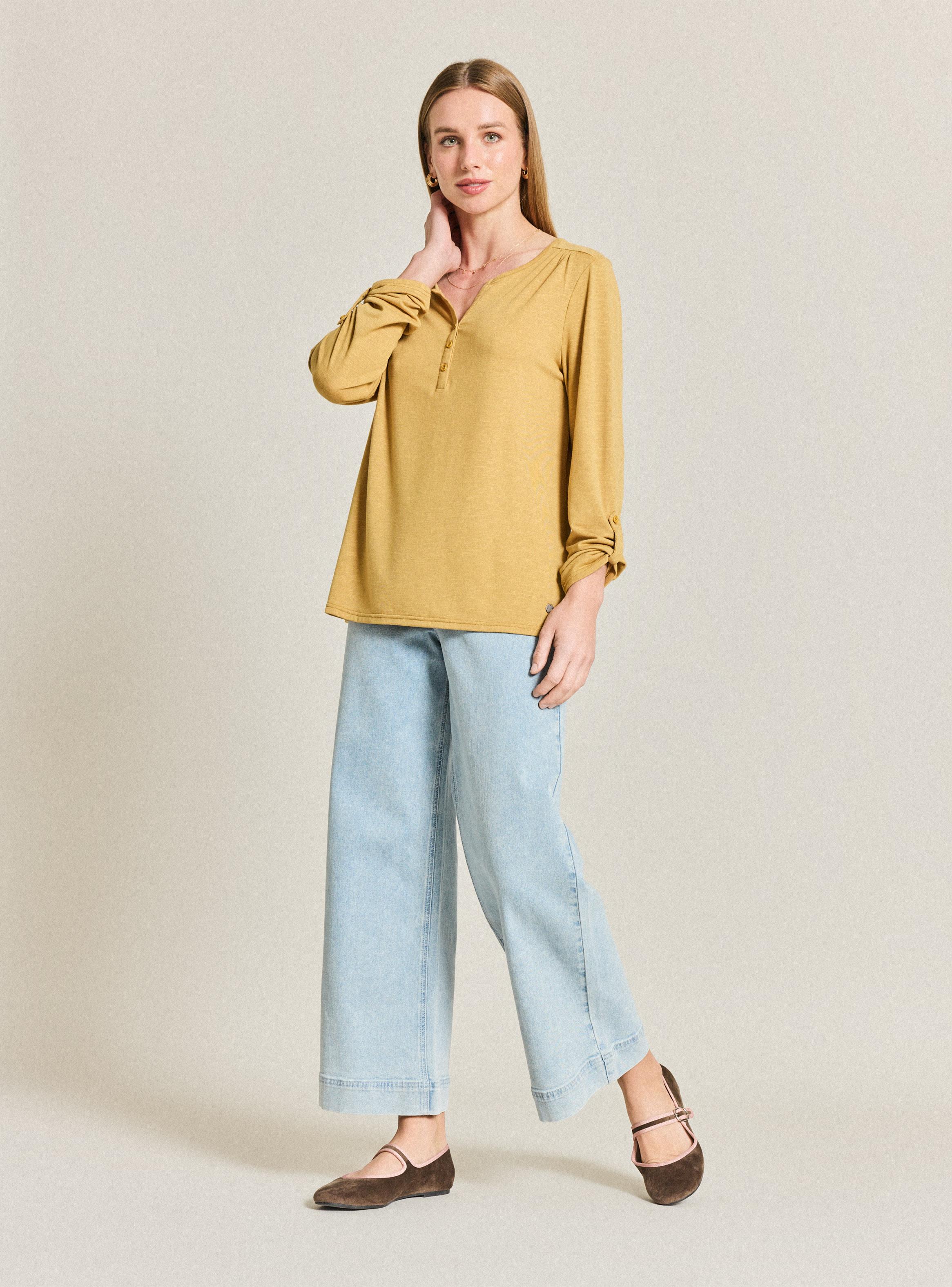 Polera Botones en Escote-4