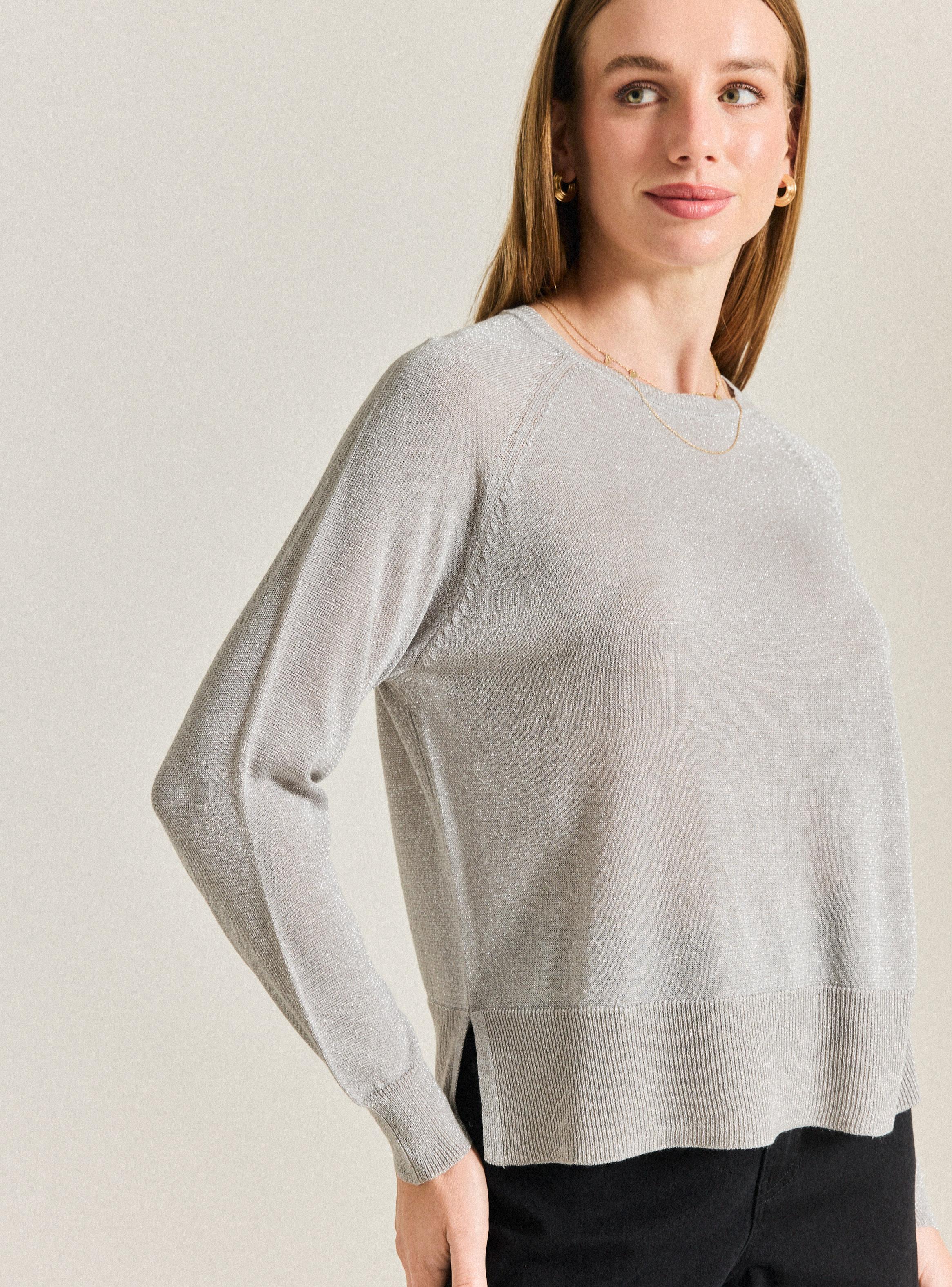 Sweater Cuello Redondo Holgado-2