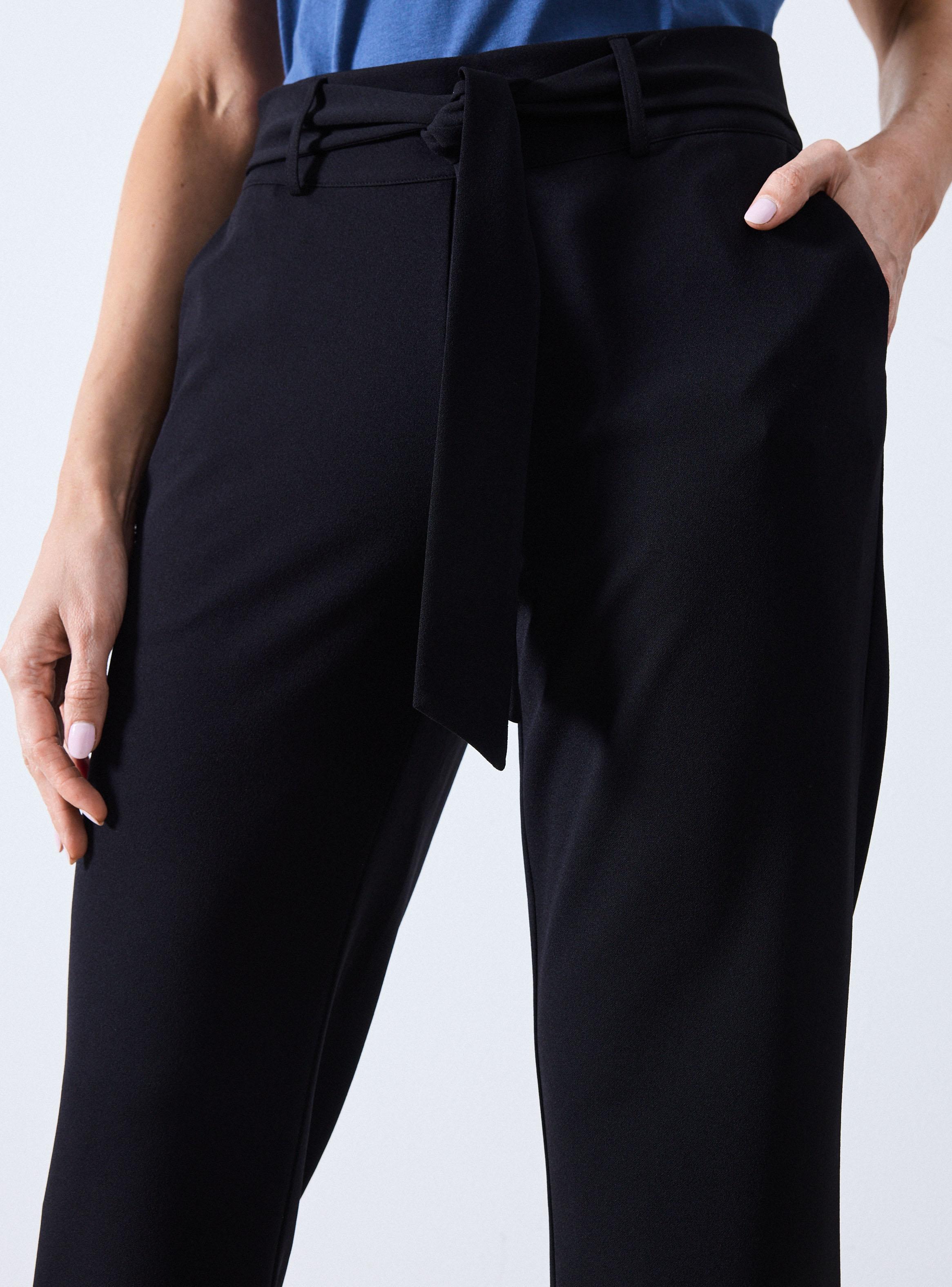 Pantalón Wide Leg con Correa-2