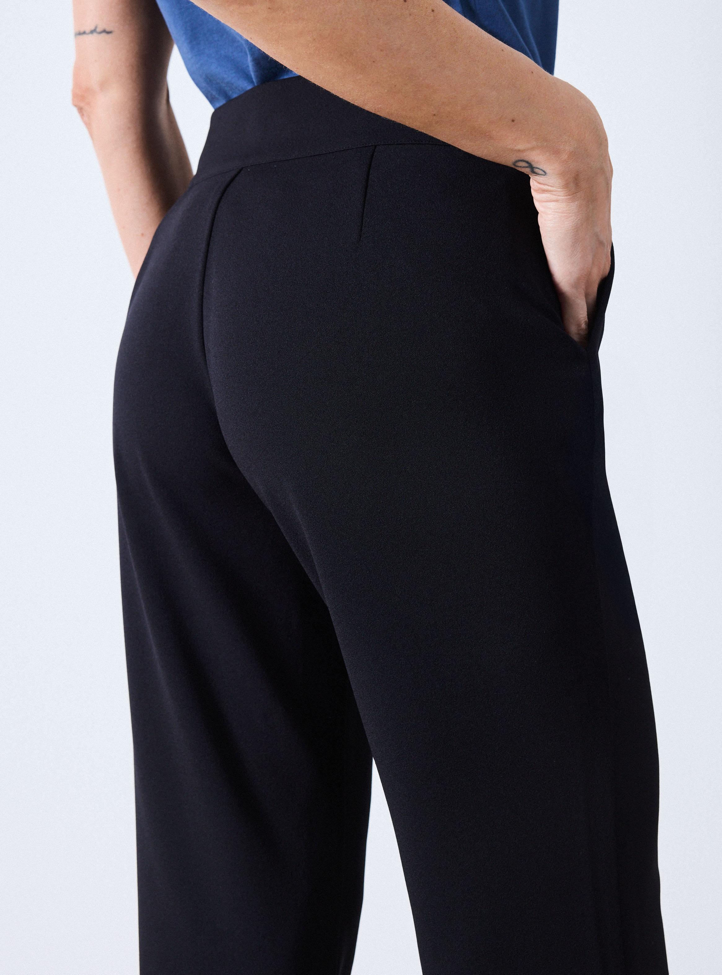 Pantalón Wide Leg con Correa-3