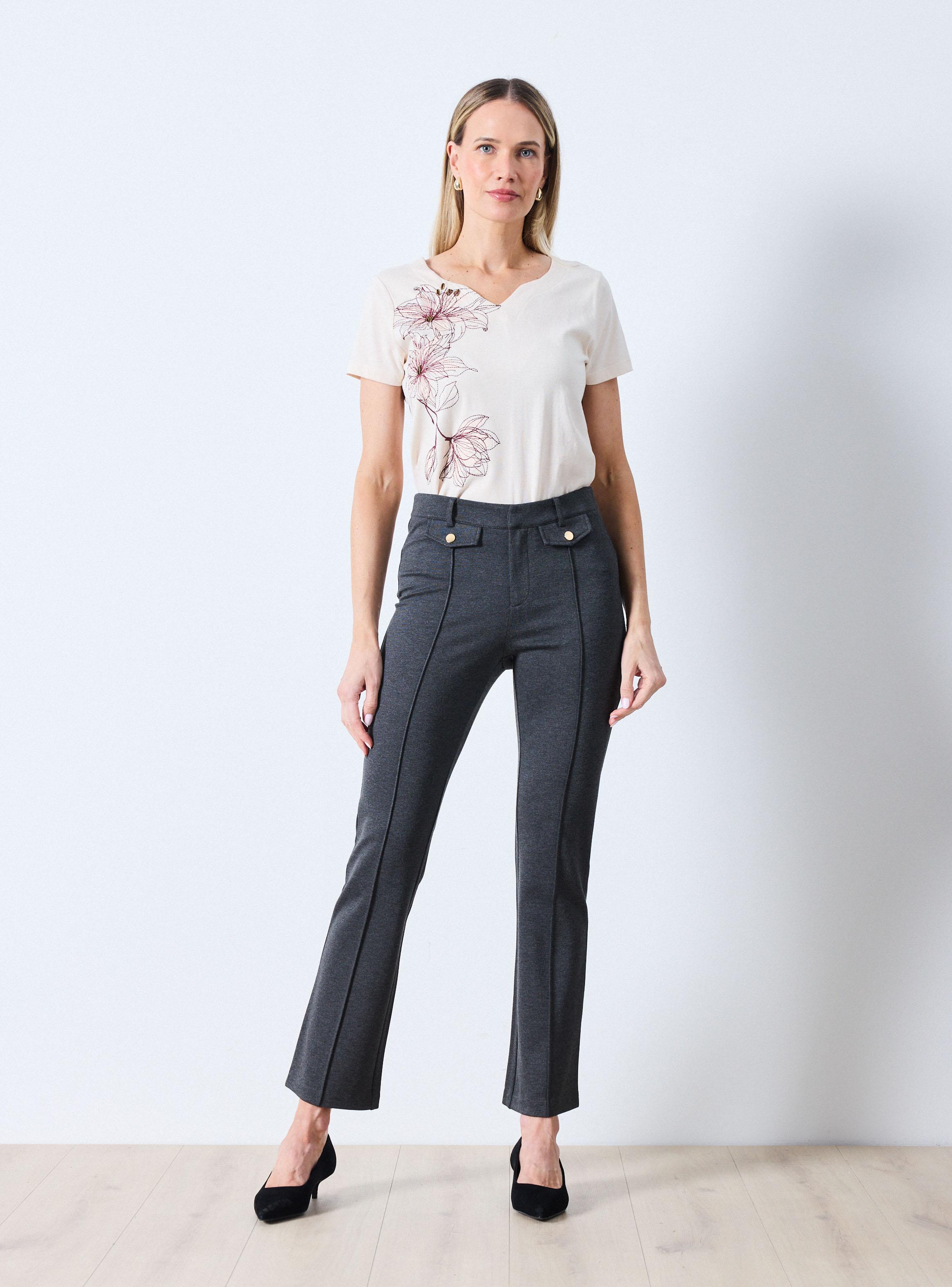 Pantalón de Vestir Bootcut Stretch-4