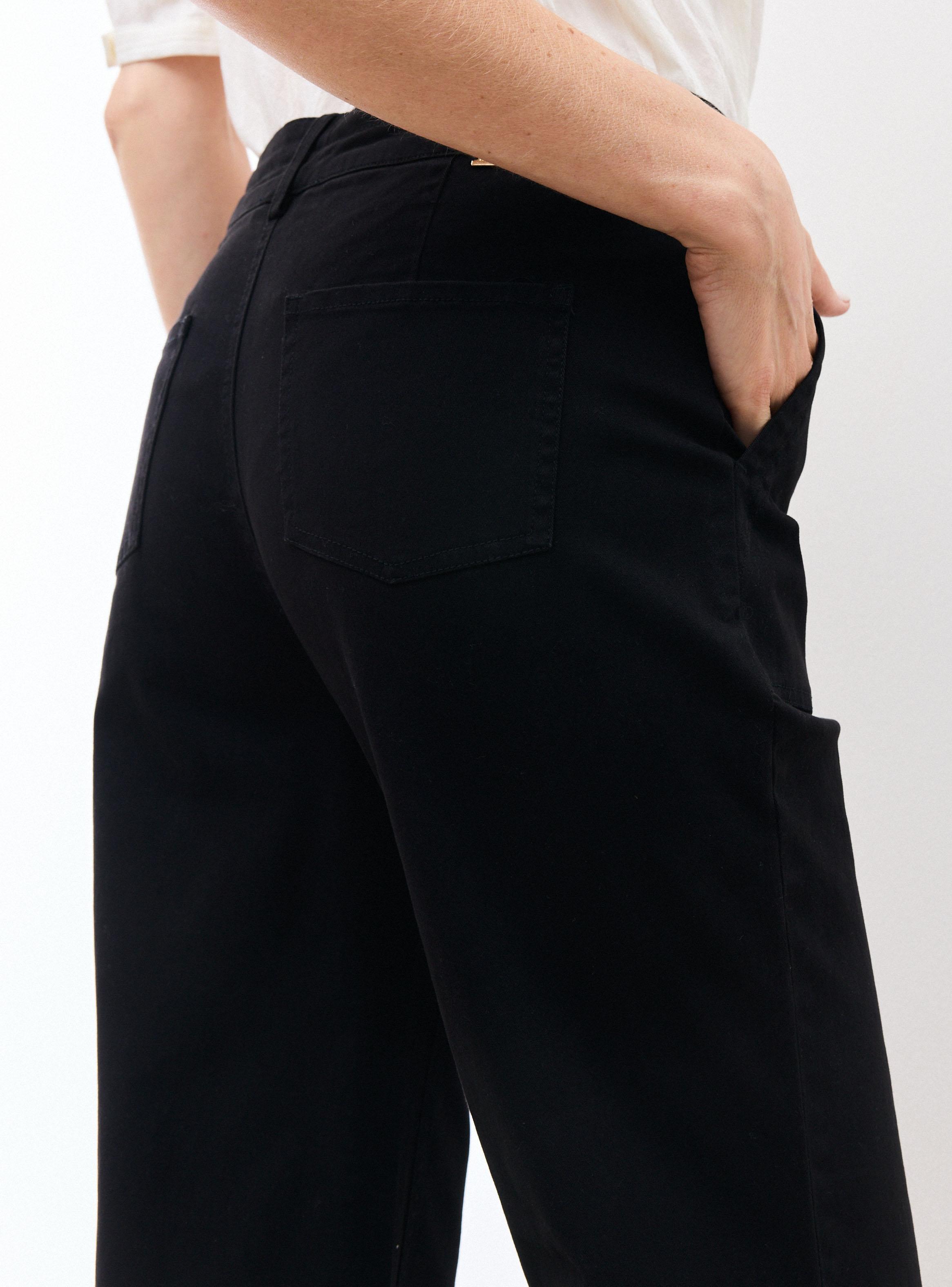 Pantalón de Gabardina Recto-3