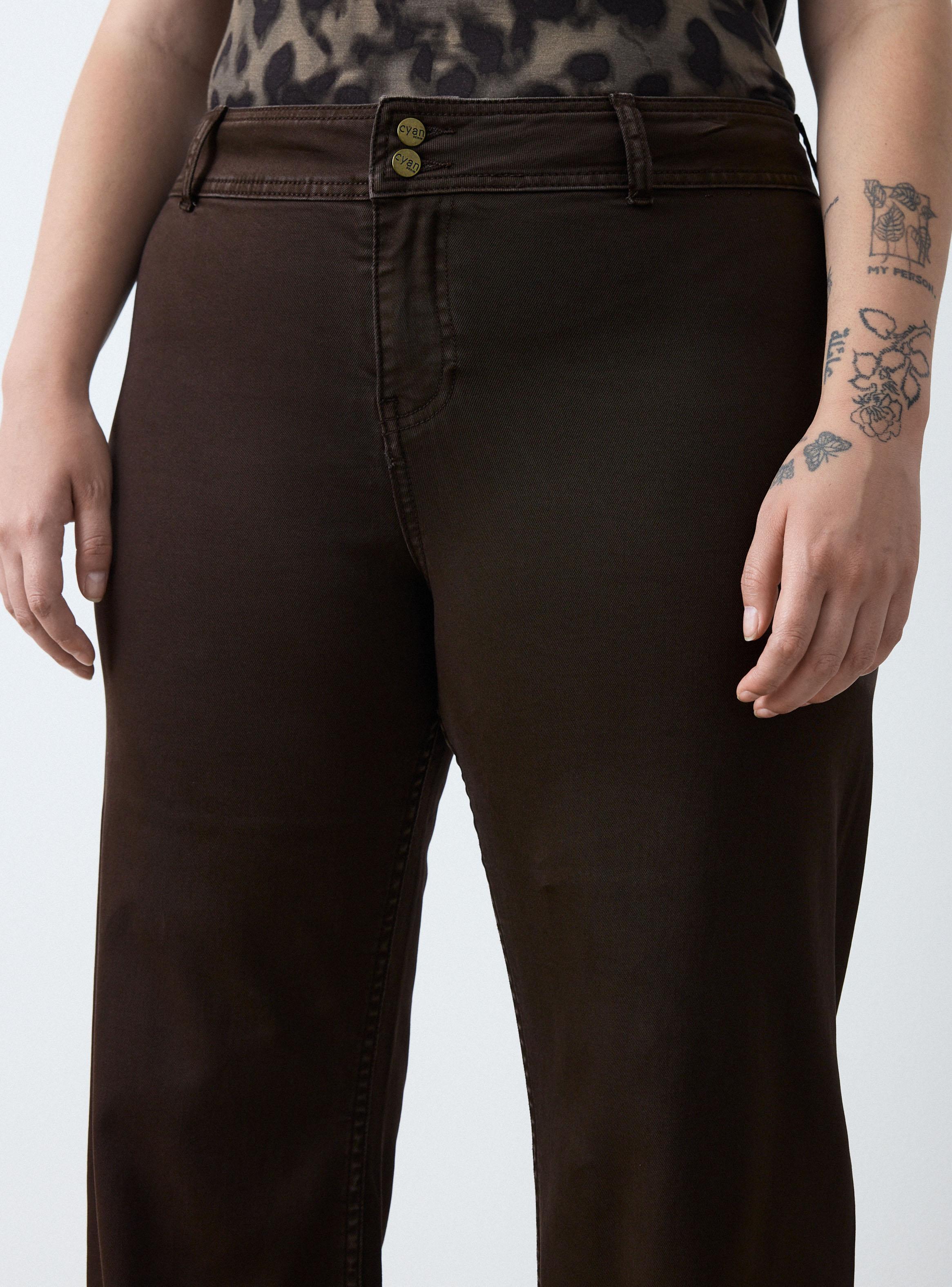 Jeans Wide Leg Bolsillos Traseros Curvy-2