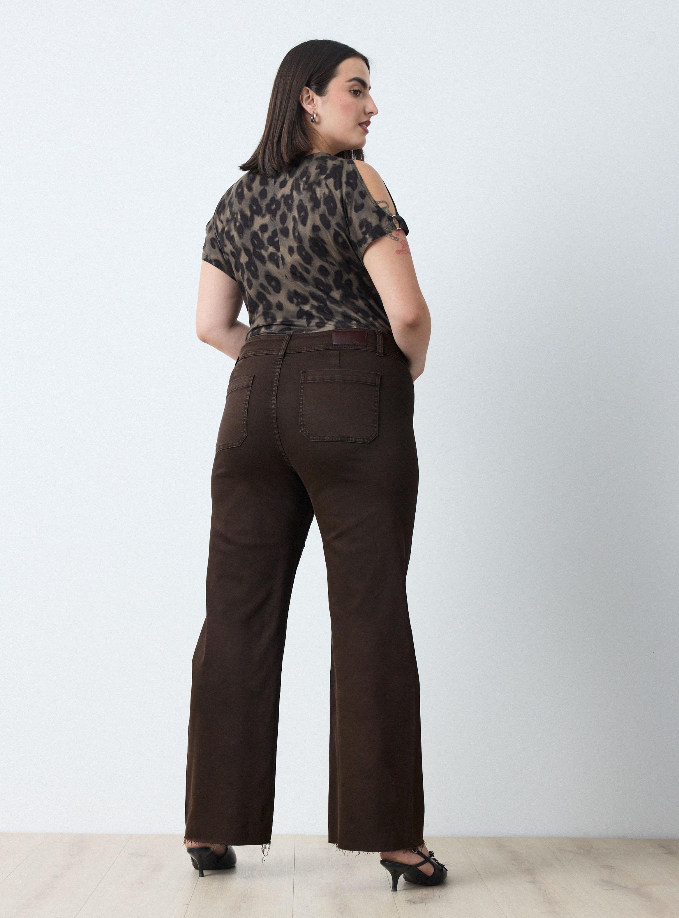 Jeans Wide Leg Bolsillos Traseros Curvy-5