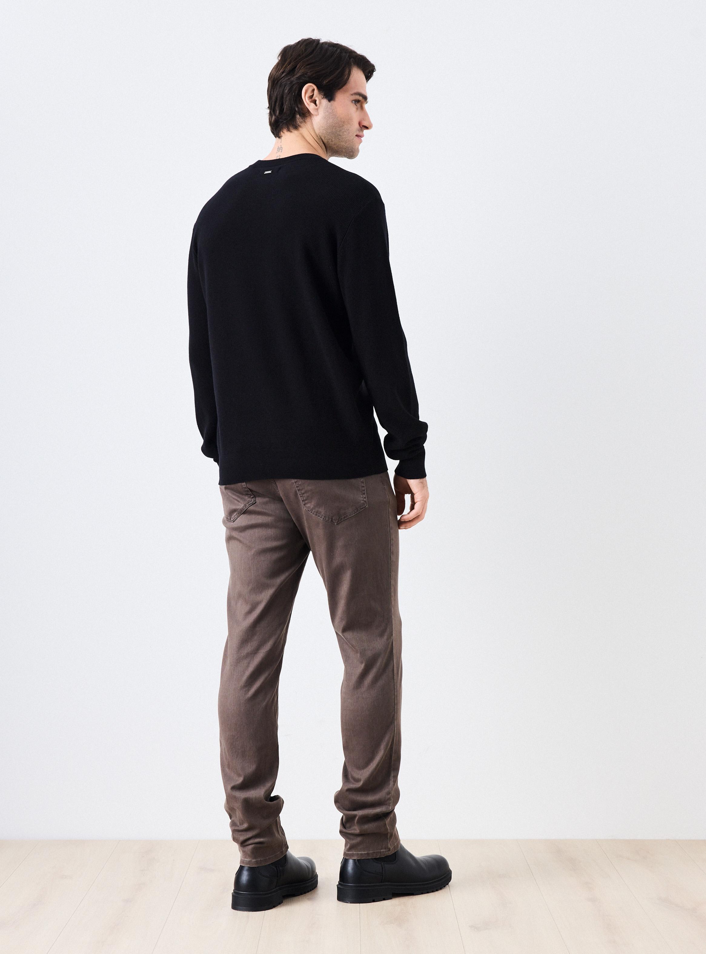 Sweater Crew Neck Texturado-5