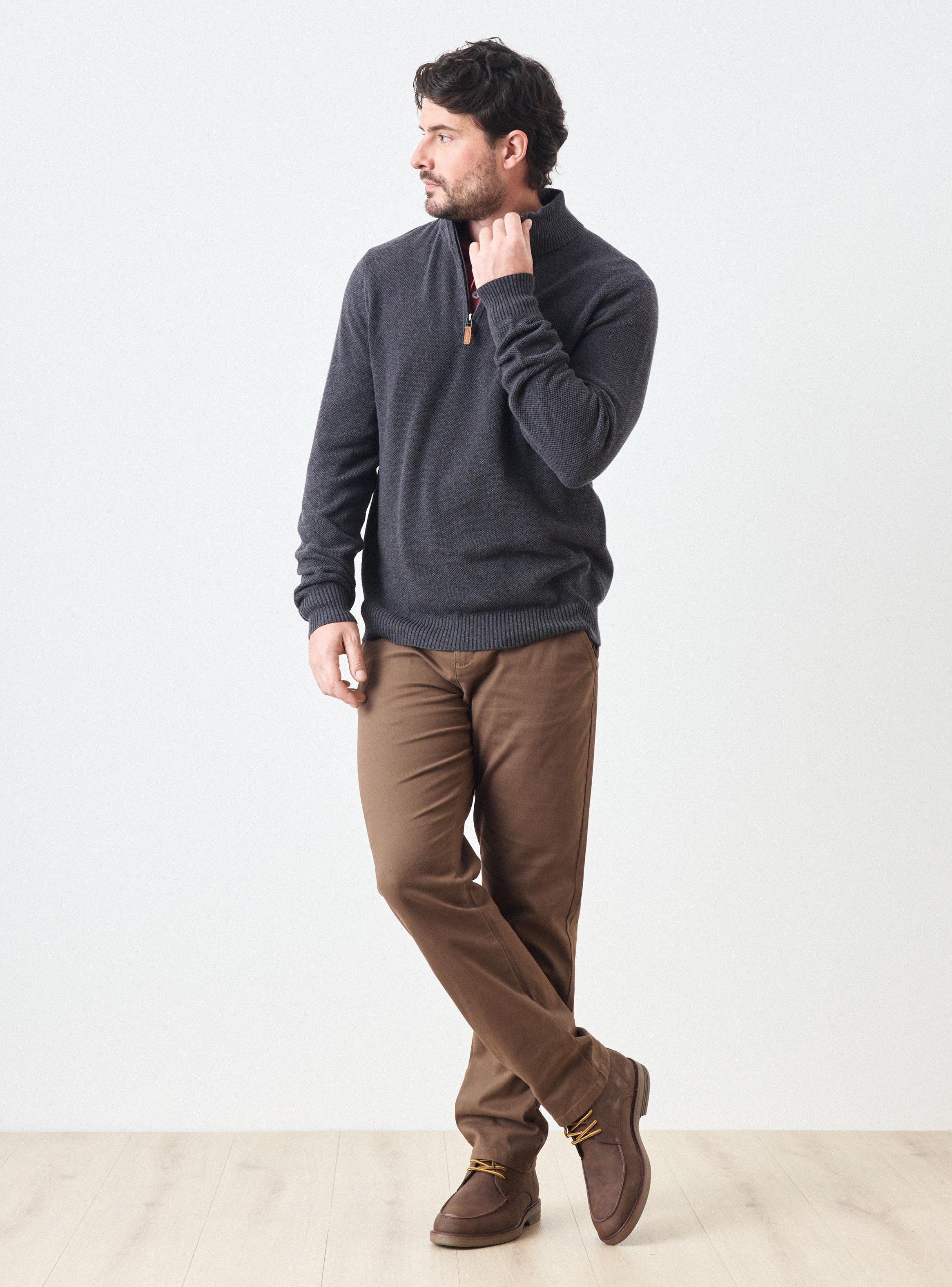 Sweater Half Zipper-4