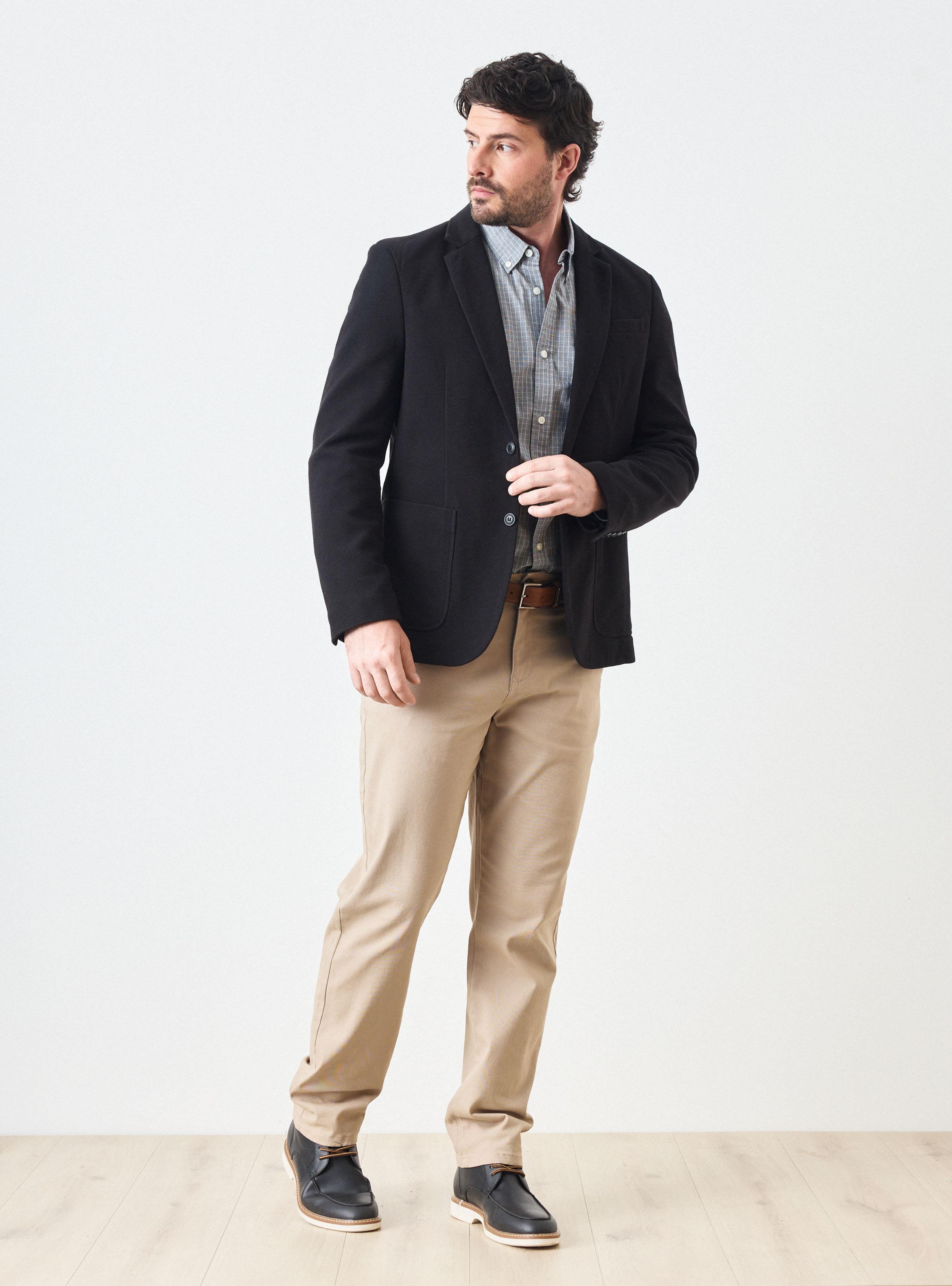 Blazer Liso Clásico-4