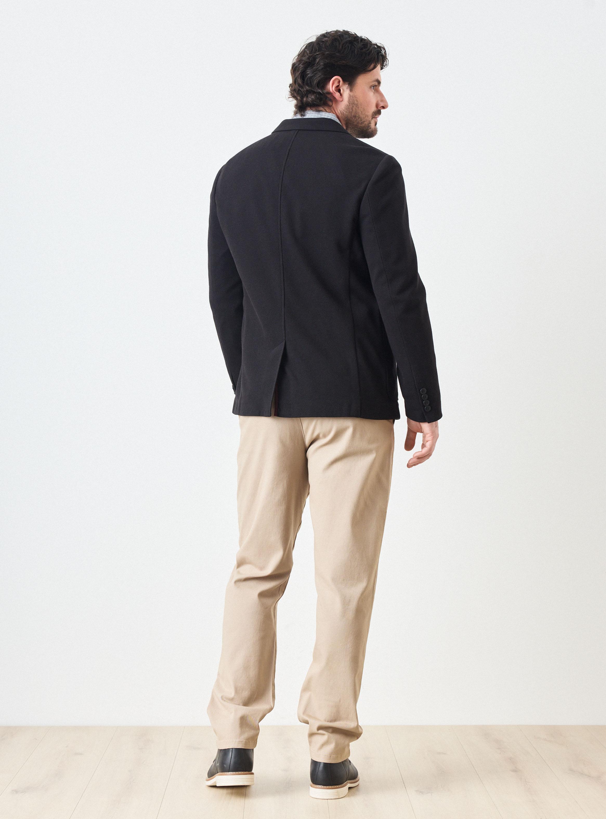 Blazer Liso Clásico-5